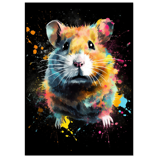 Hamster Pop-Art (HAMSTER01)