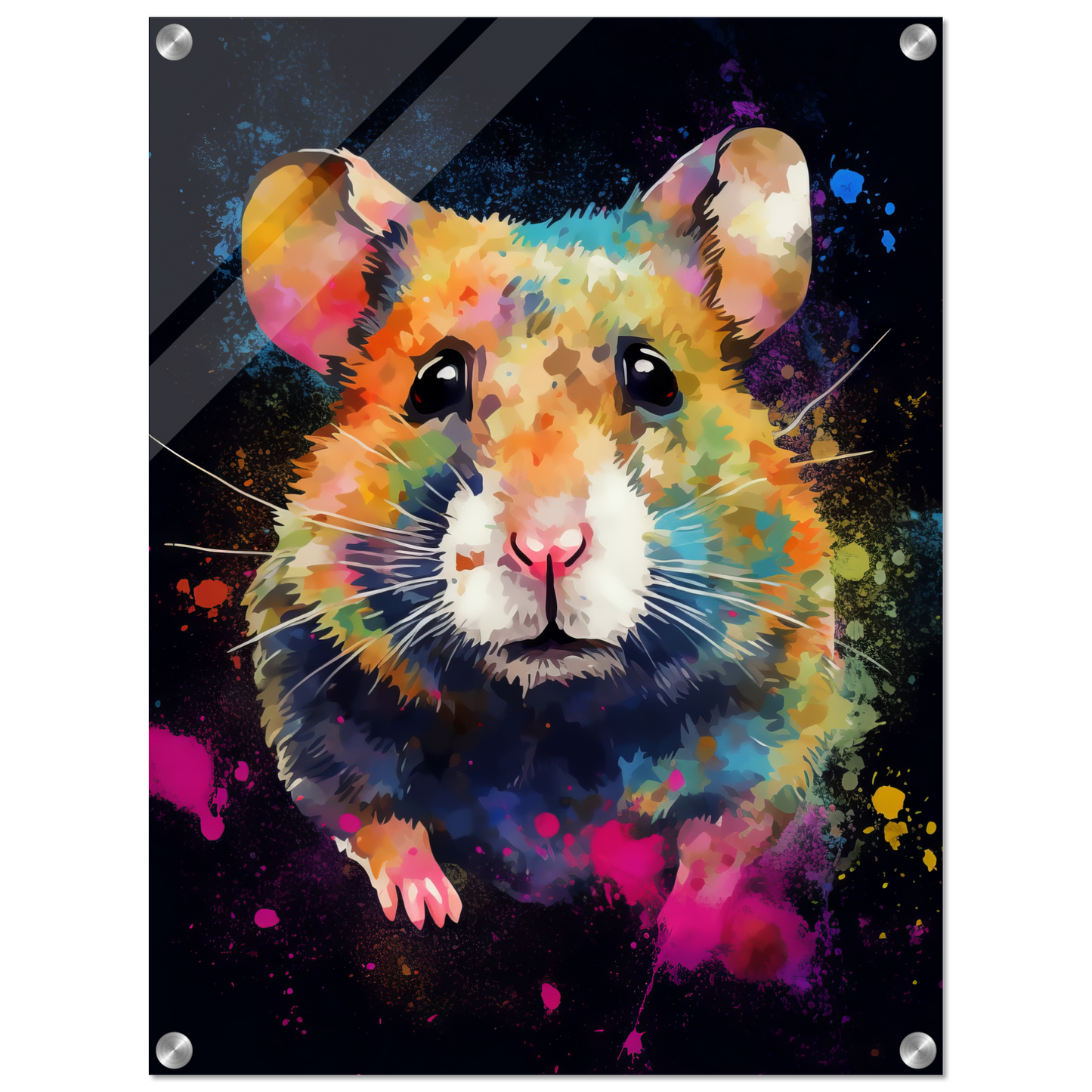 Hamster pop art (HAMSTER02)