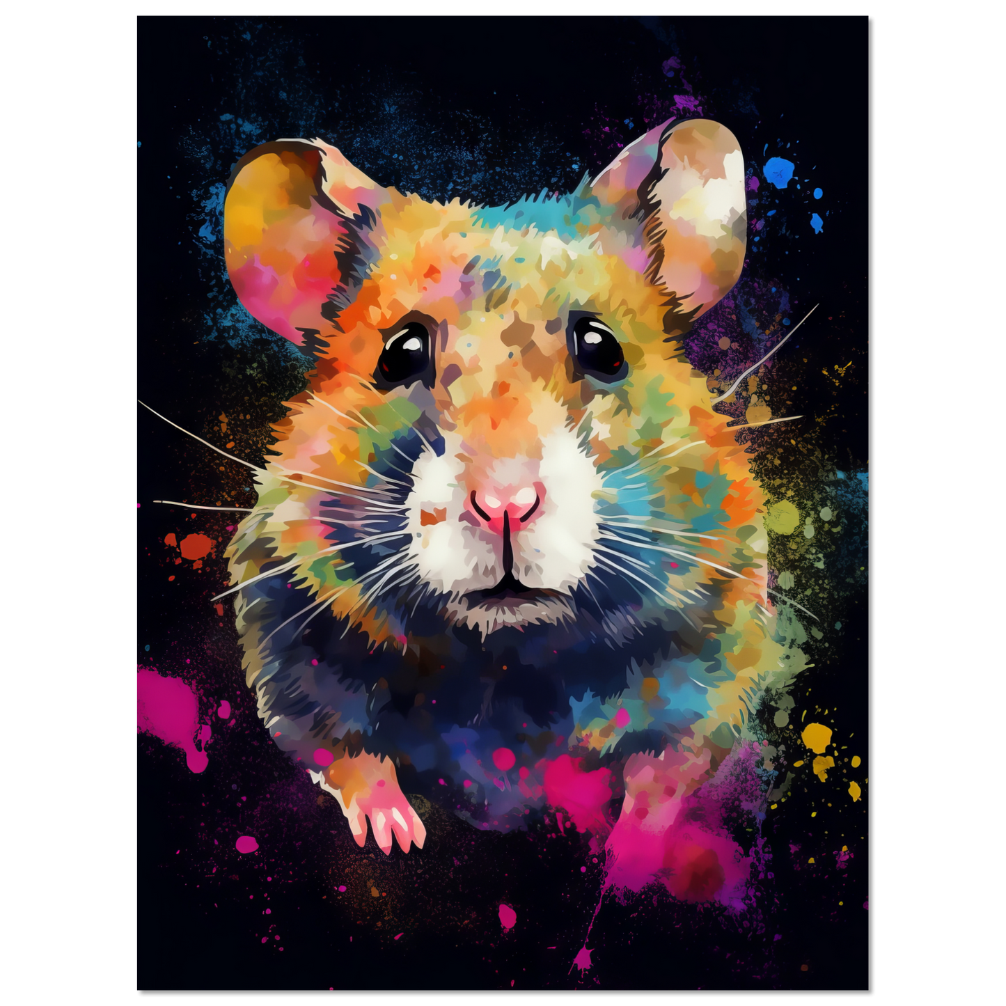 Hamster pop art (HAMSTER02)