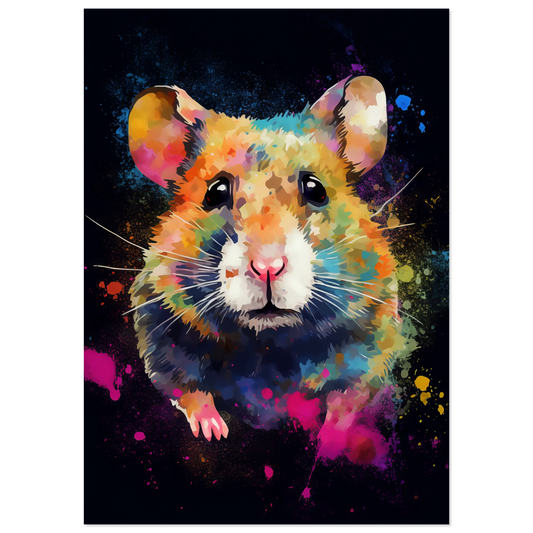 Hamster Pop-Art (HAMSTER02)
