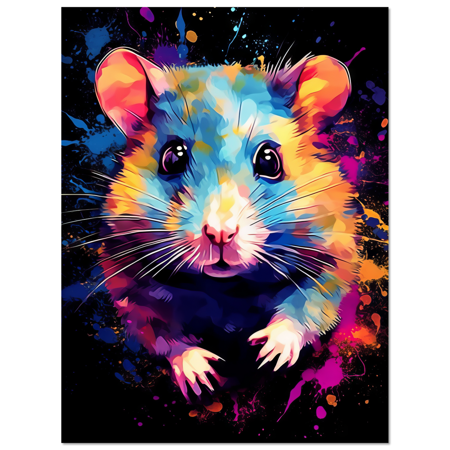 Hamster pop art (HAMSTER03)