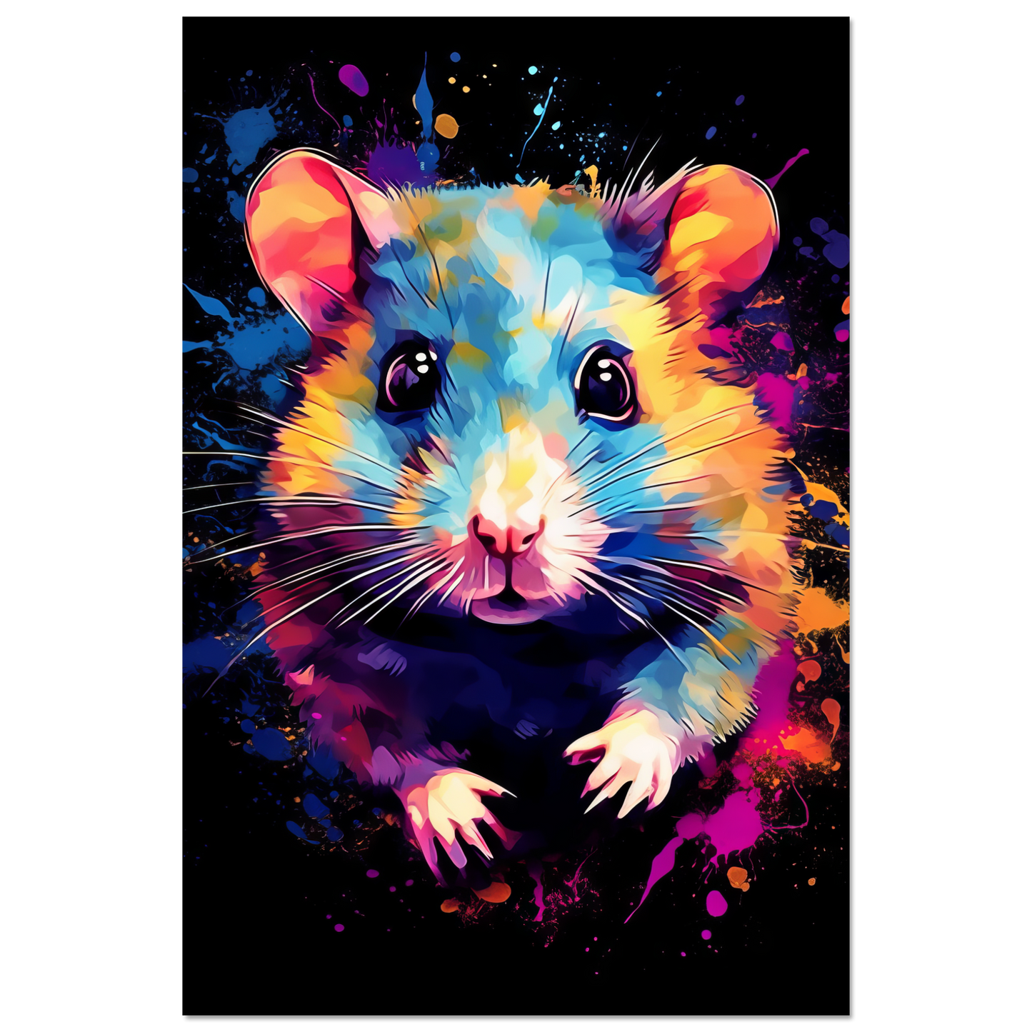 Hamster pop art (HAMSTER03)