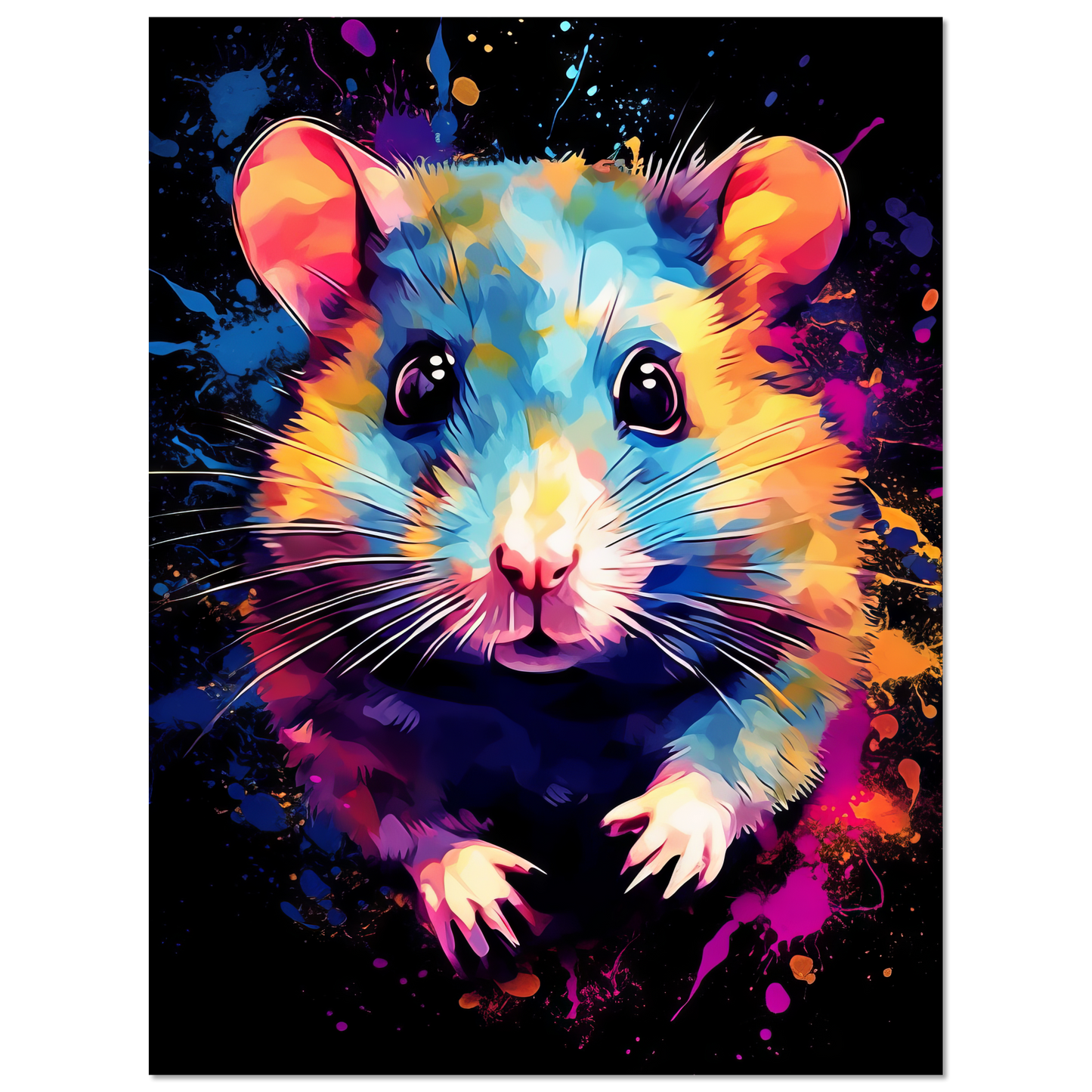 Hamster pop art (HAMSTER03)