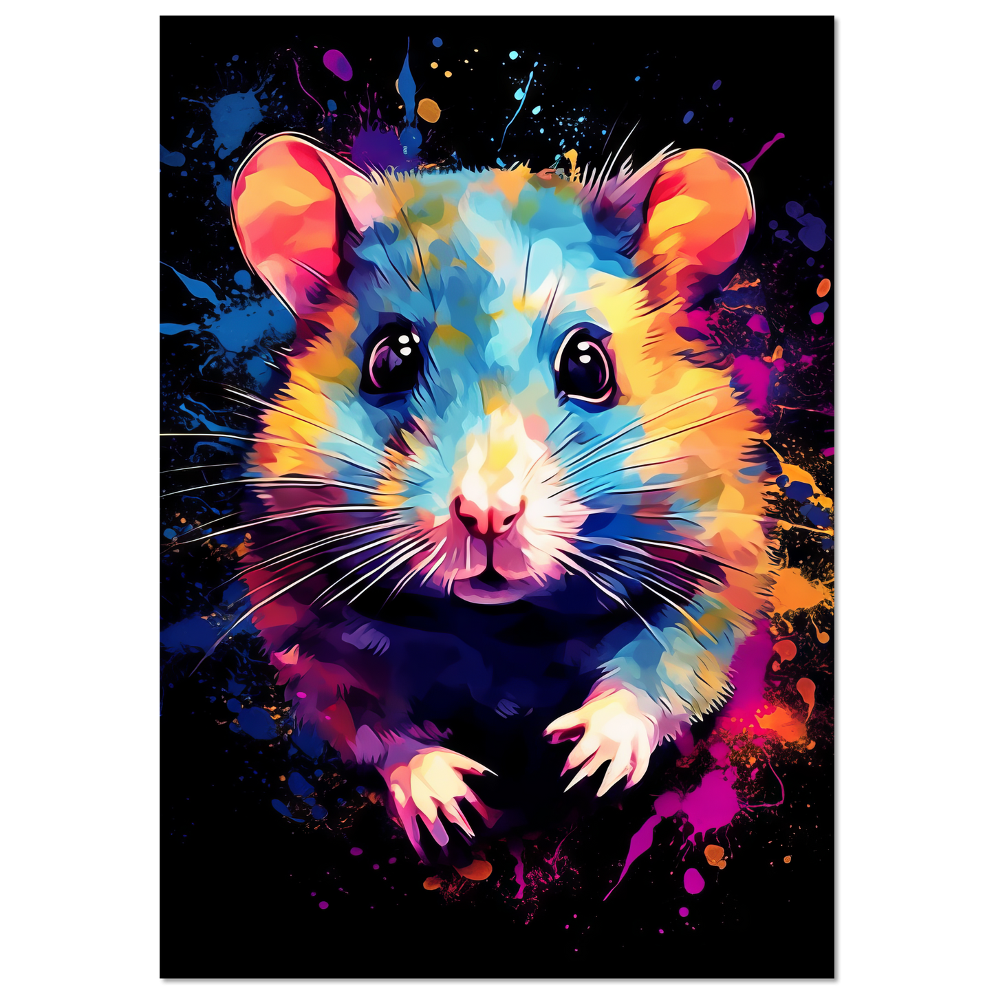 Hamster Pop-Art (HAMSTER03)
