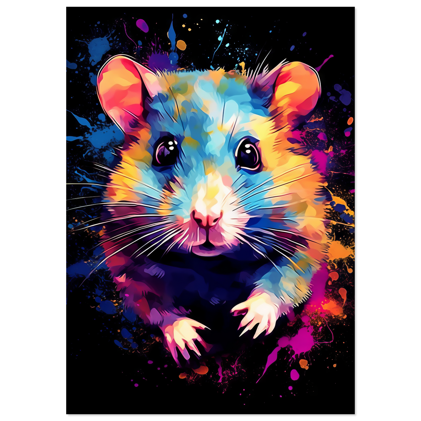 Hamster pop art (HAMSTER03)