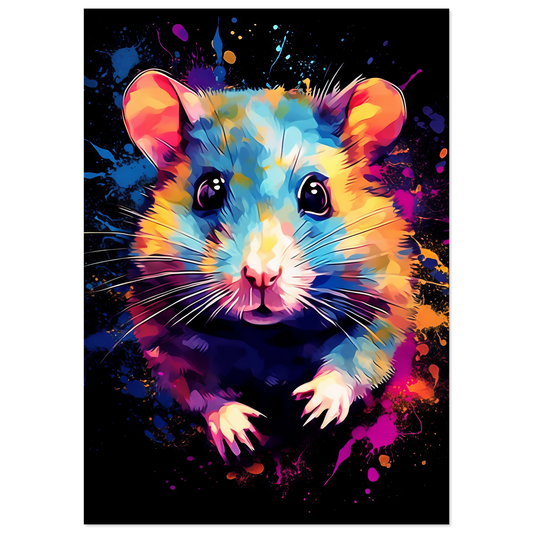 Hamster Pop-Art (HAMSTER03)