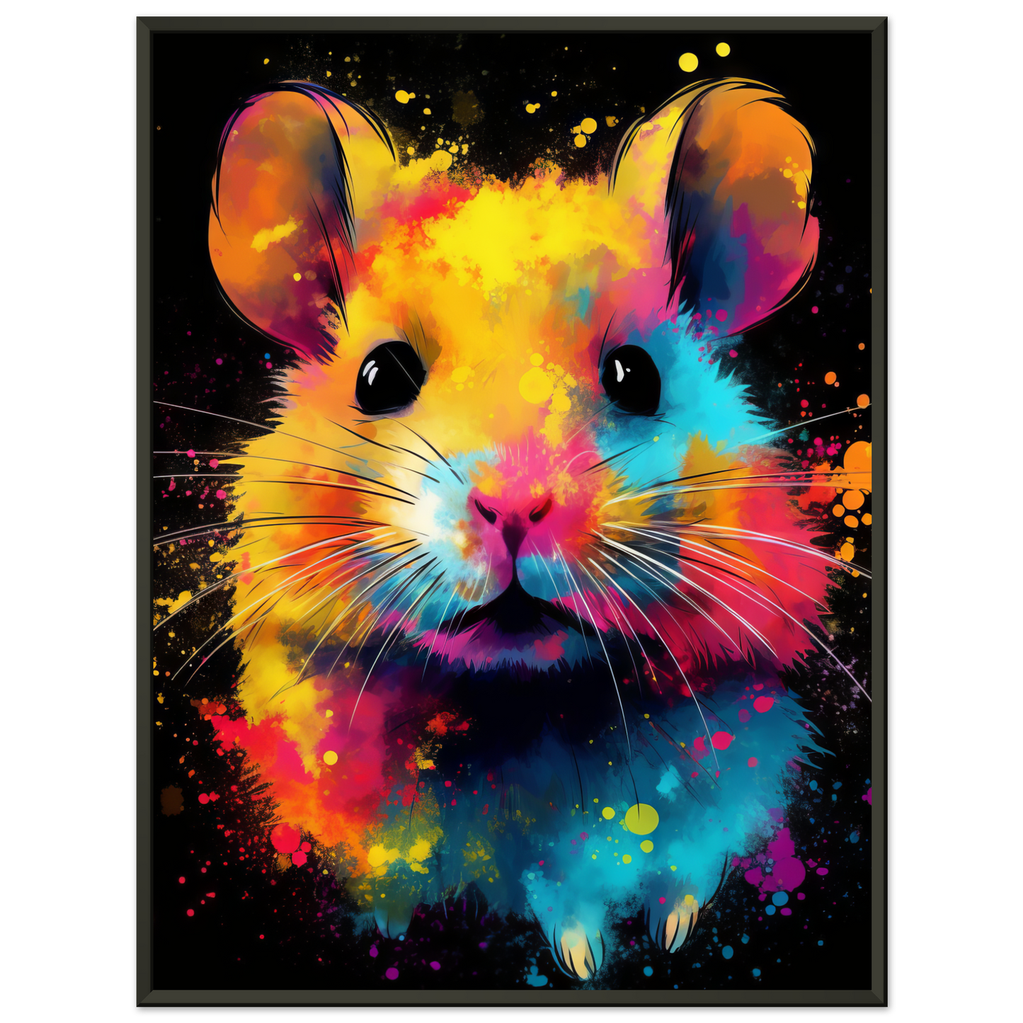 Hamster pop art (HAMSTER04)