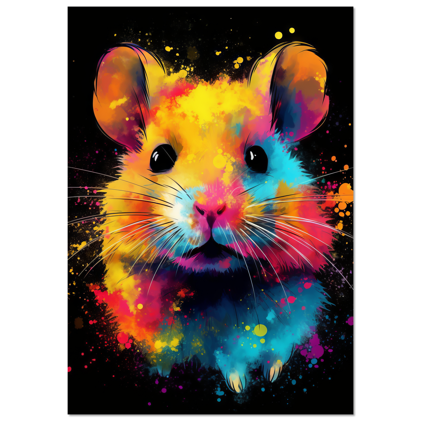 Hamster pop art (HAMSTER04)