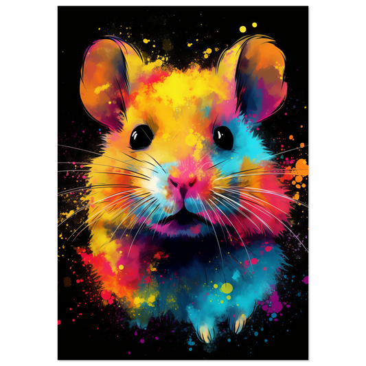 Hamster Pop-Art (HAMSTER04)