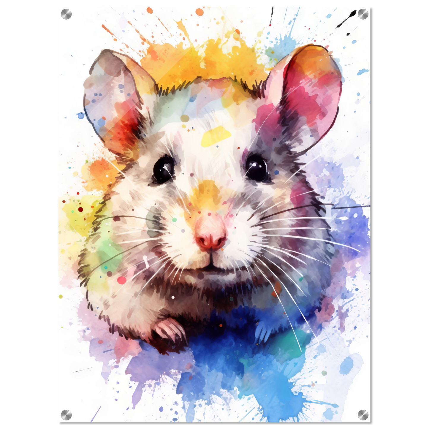 Hamster pop art (HAMSTER08)