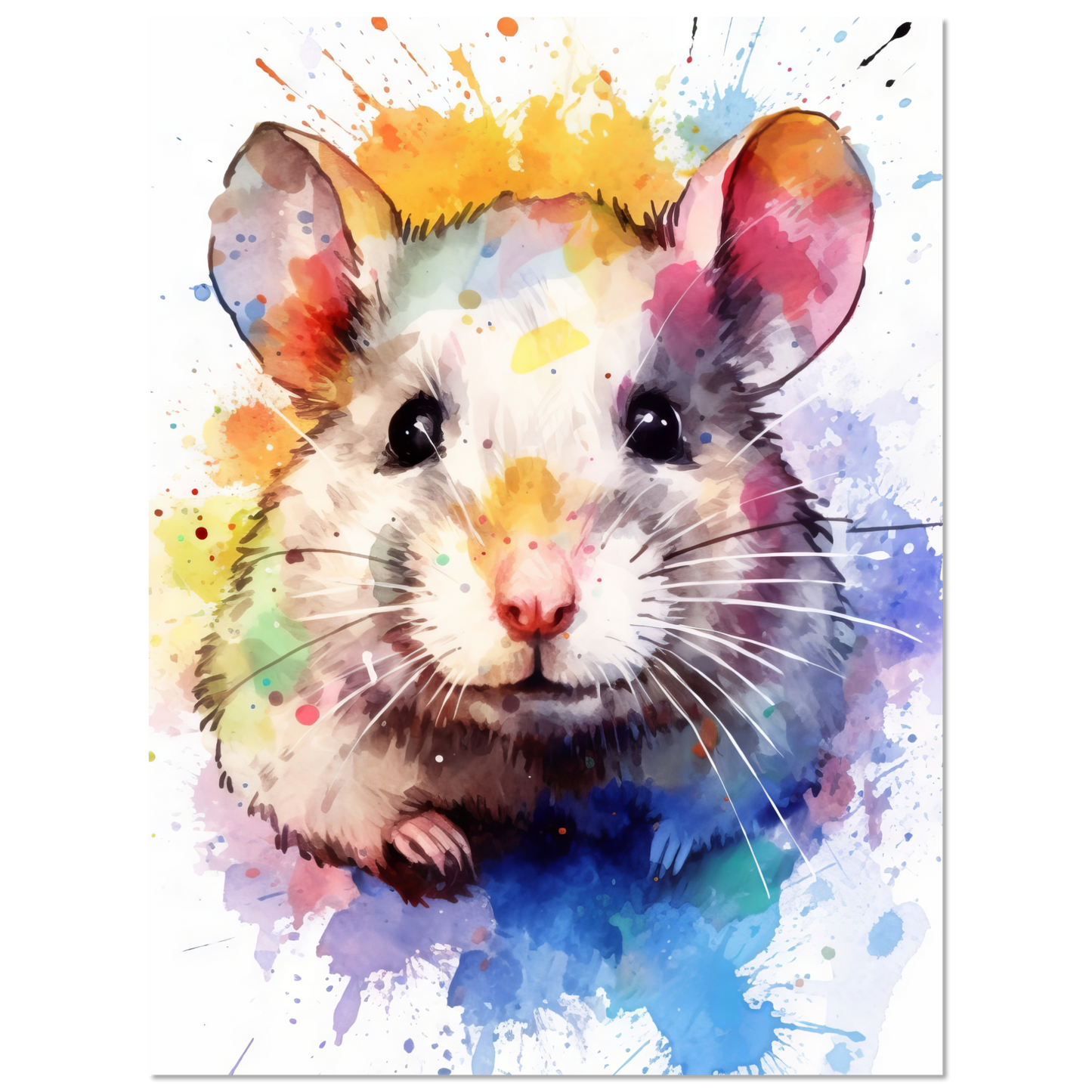 Hamster pop art (HAMSTER08)