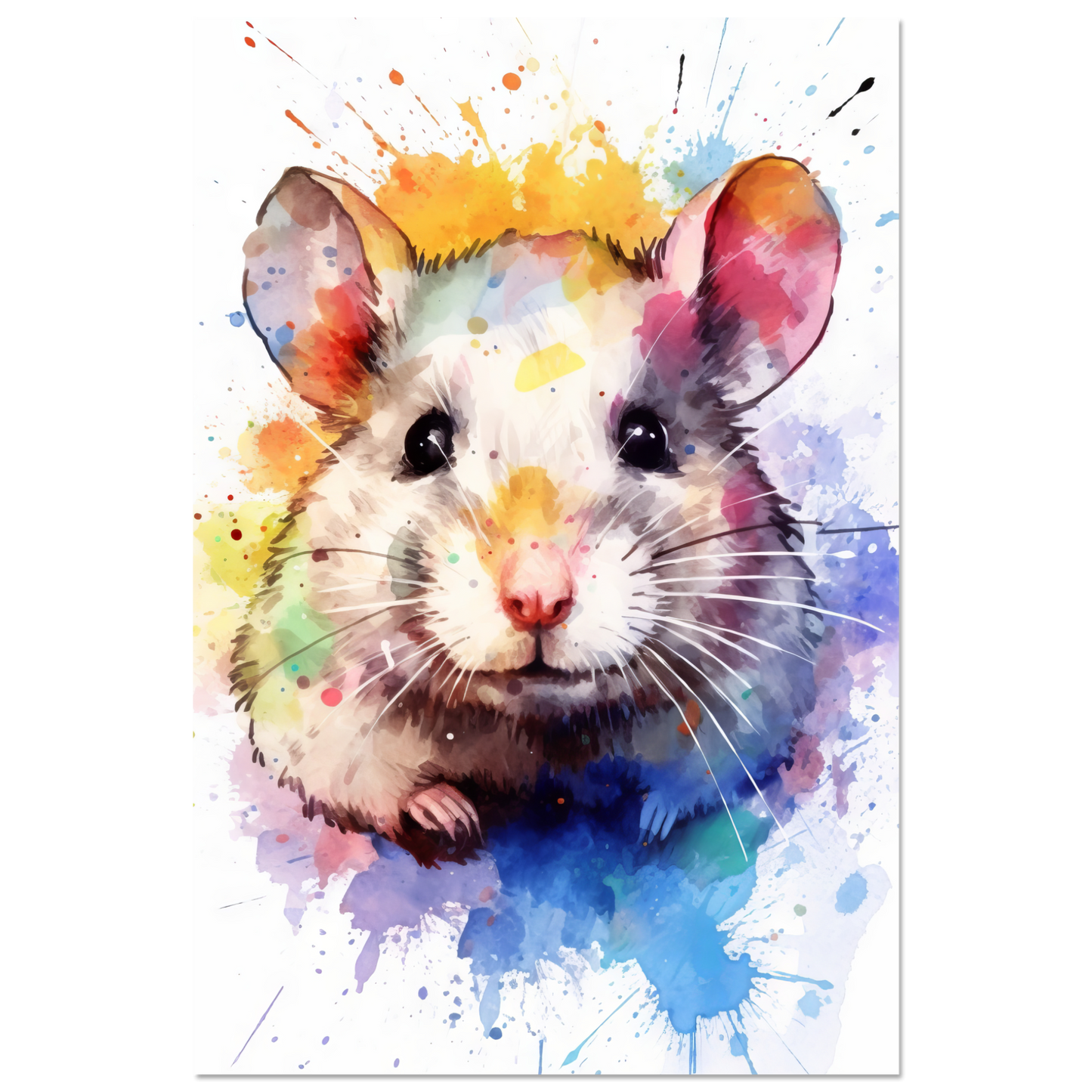 Hamster pop art (HAMSTER08)