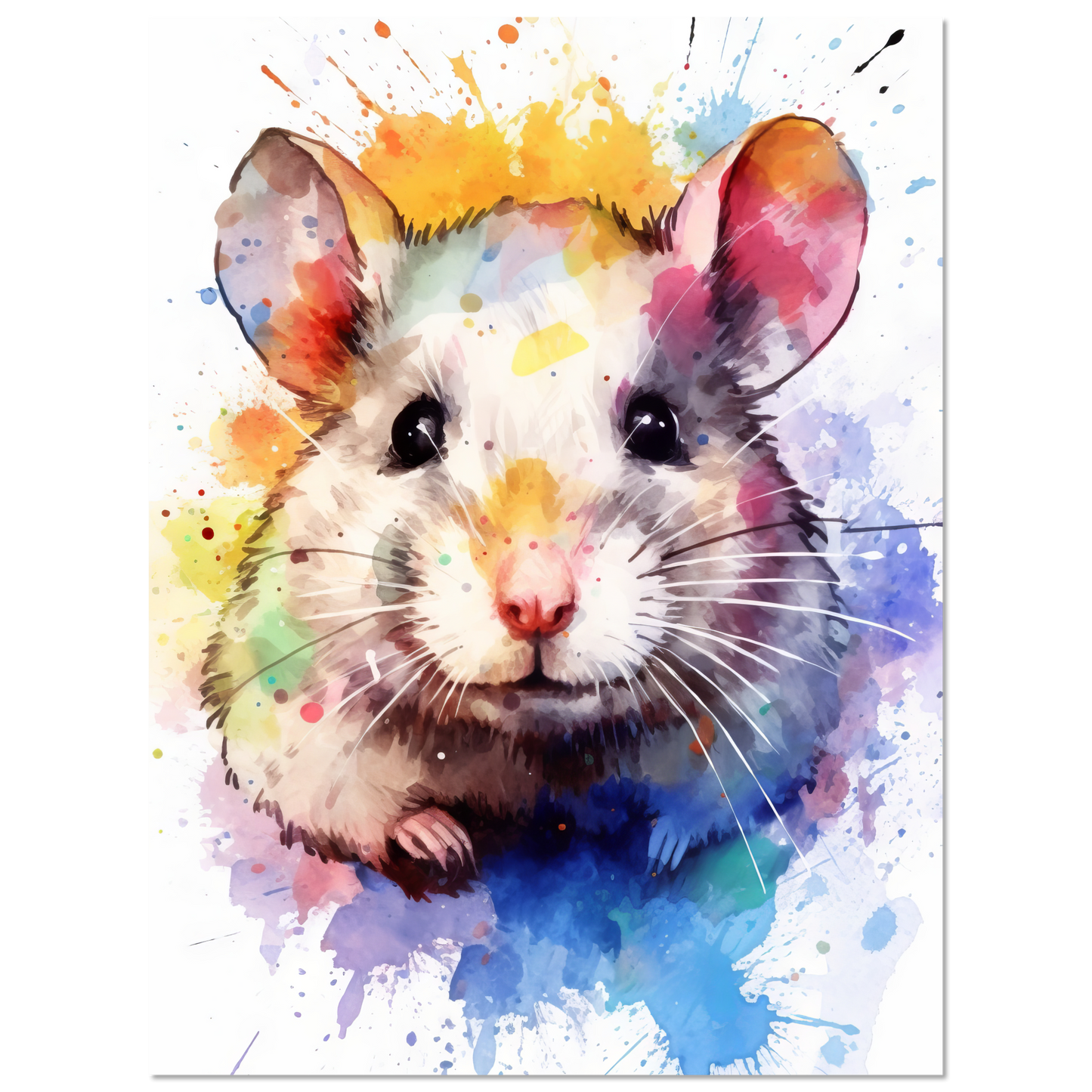 Hamster pop art (HAMSTER08)