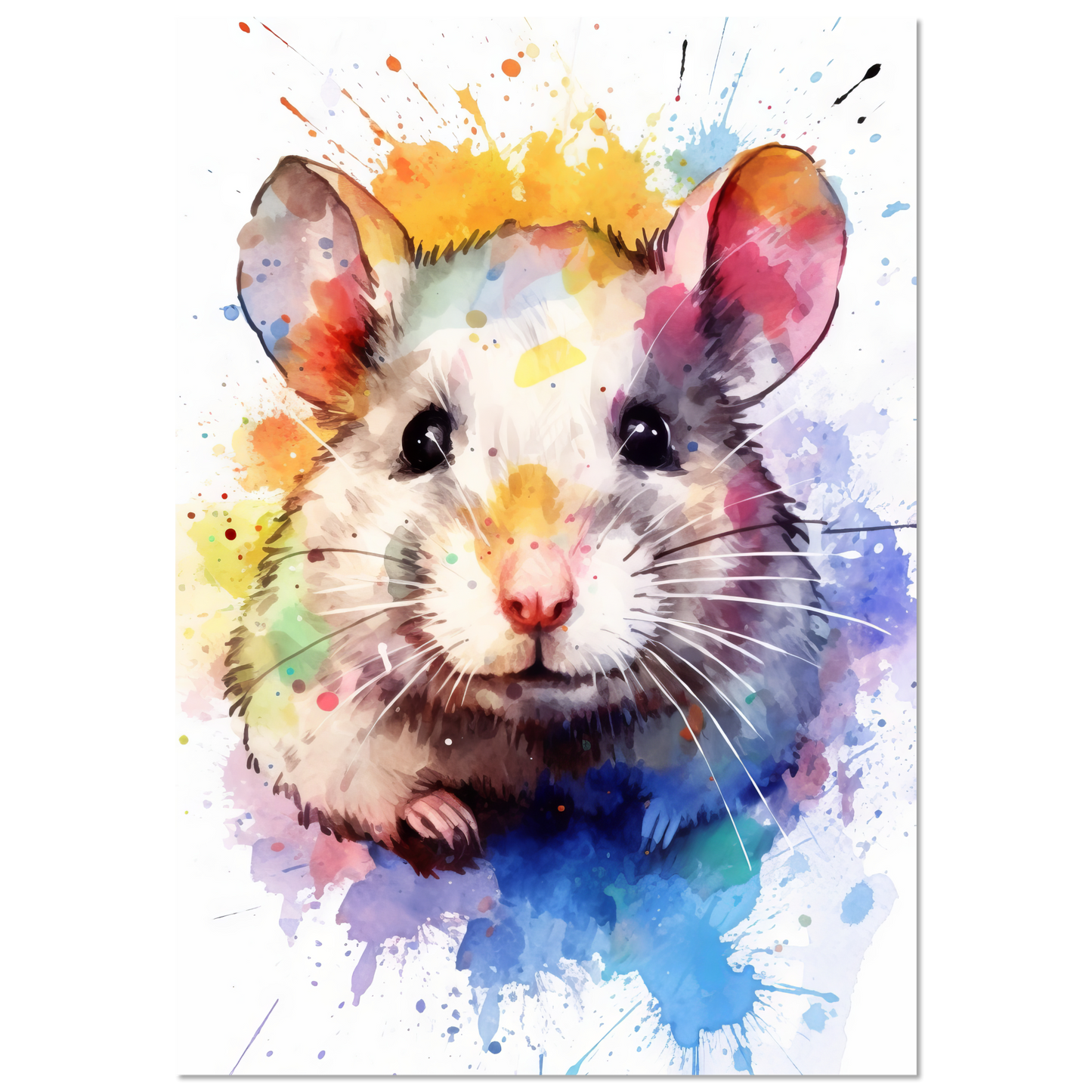 Hamster pop art (HAMSTER08)