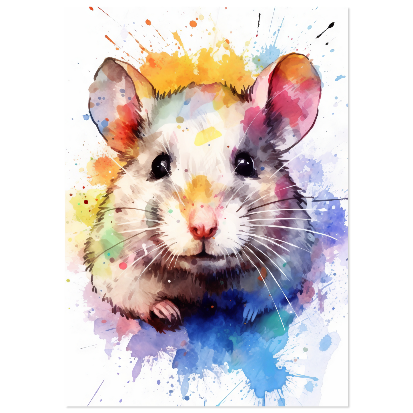 Hamster pop art (HAMSTER08)
