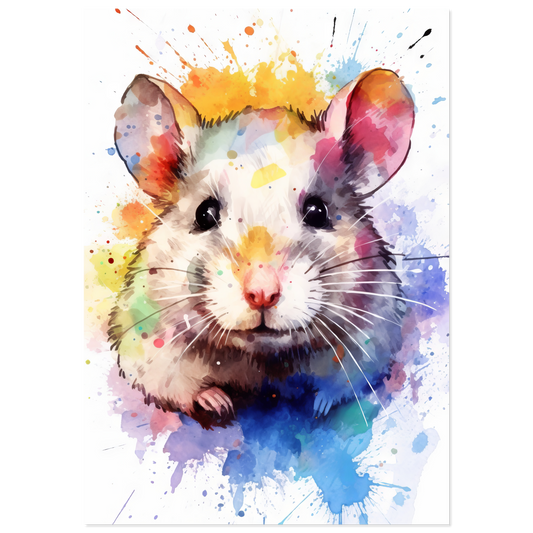 Hamster Pop-Art (HAMSTER08)