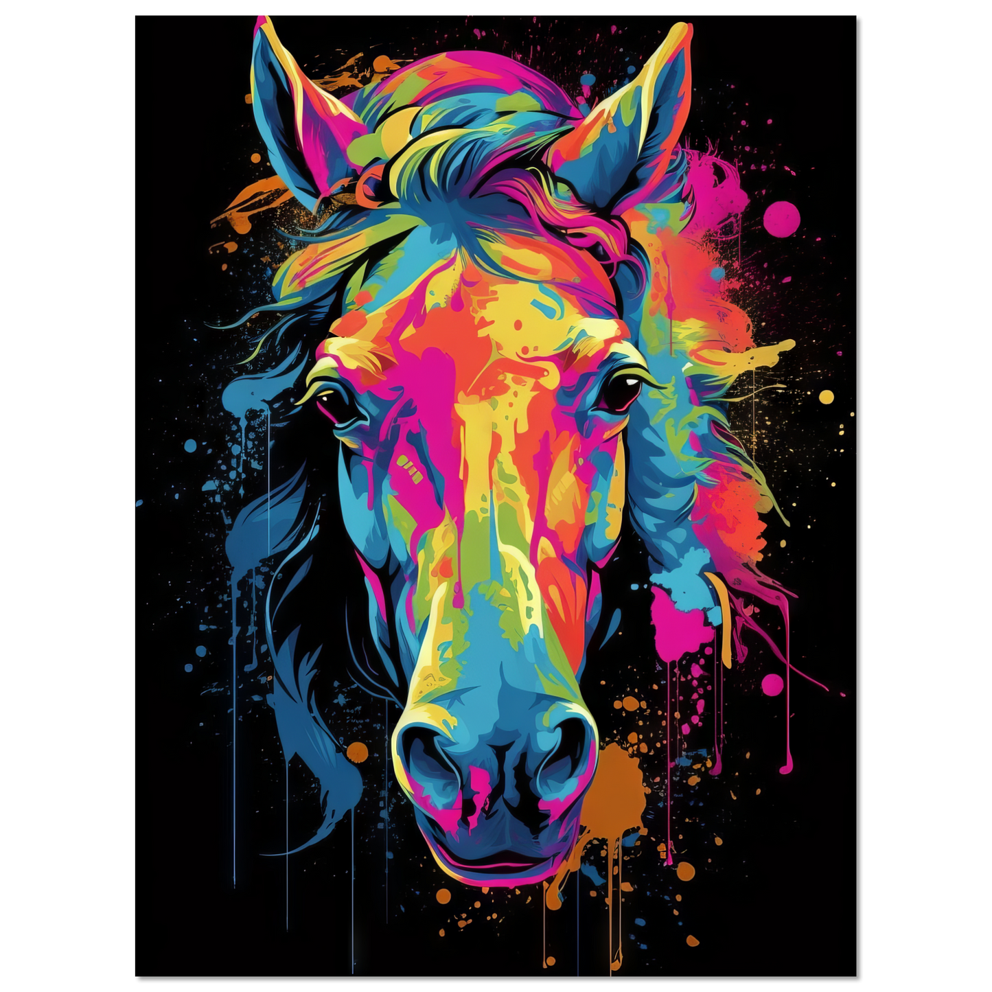Horse pop art (HORSE12)