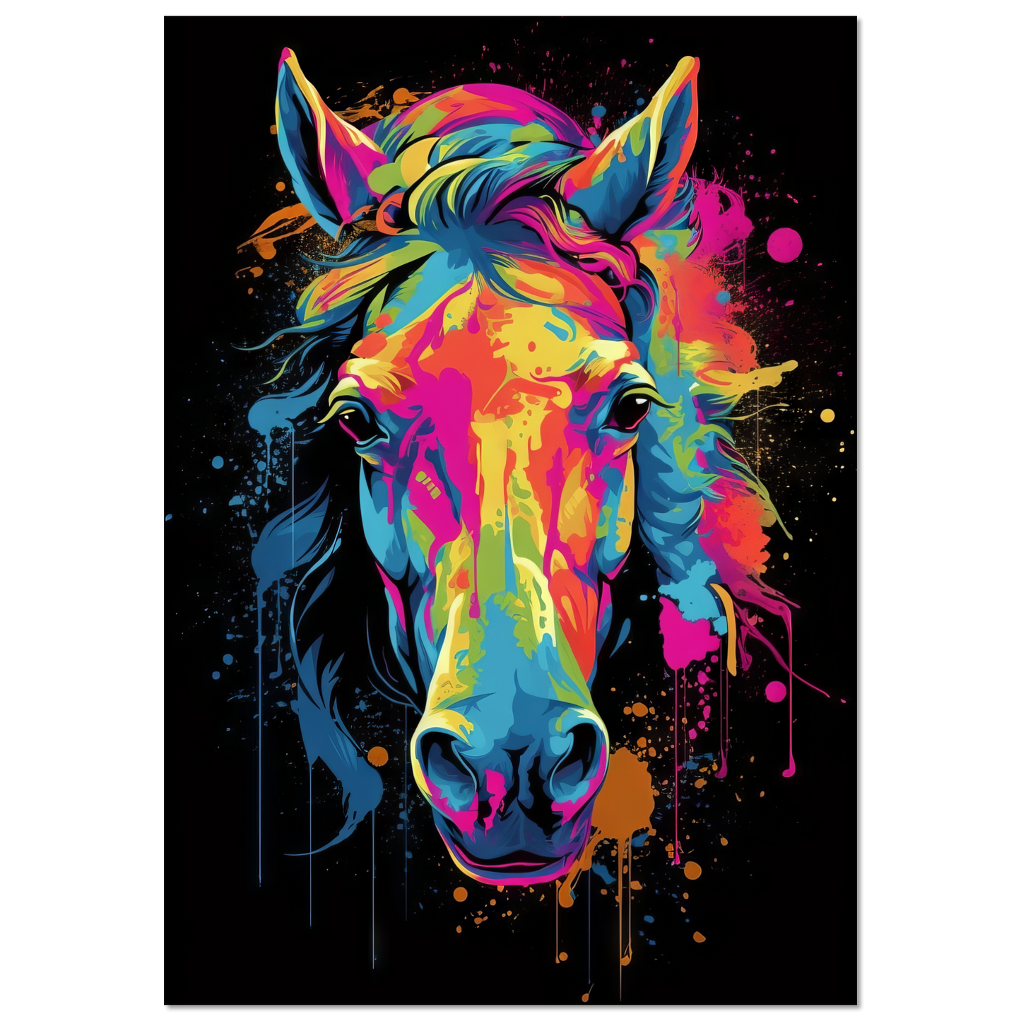 Horse pop art (HORSE12)