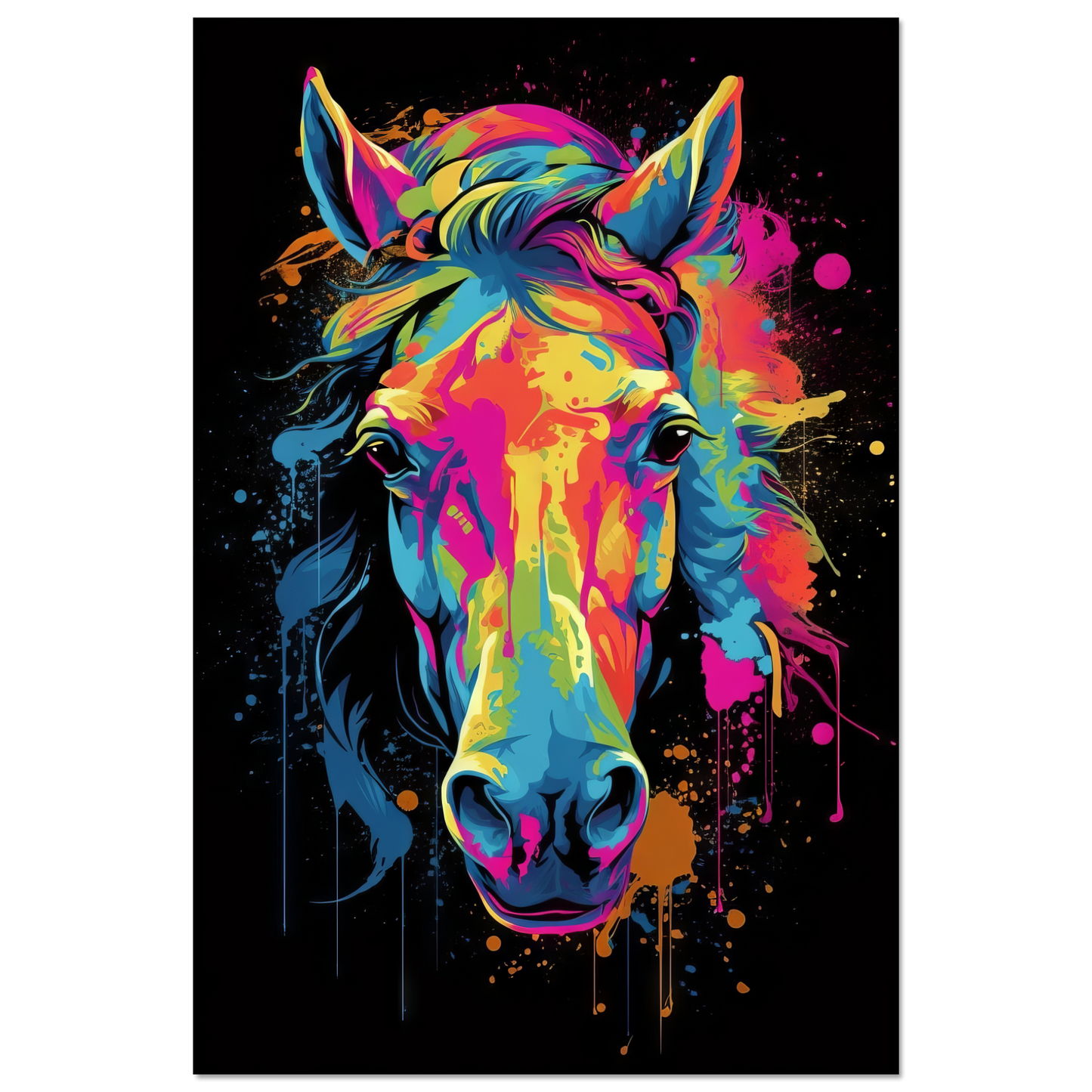 Horse pop art (HORSE12)