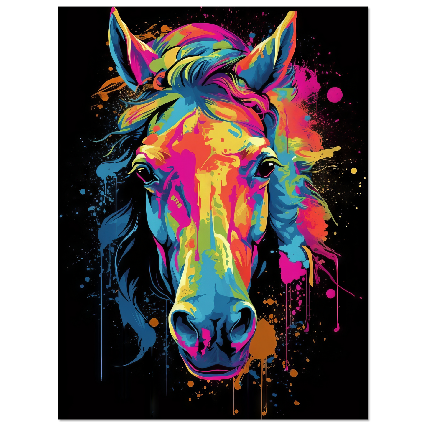 Horse pop art (HORSE12)
