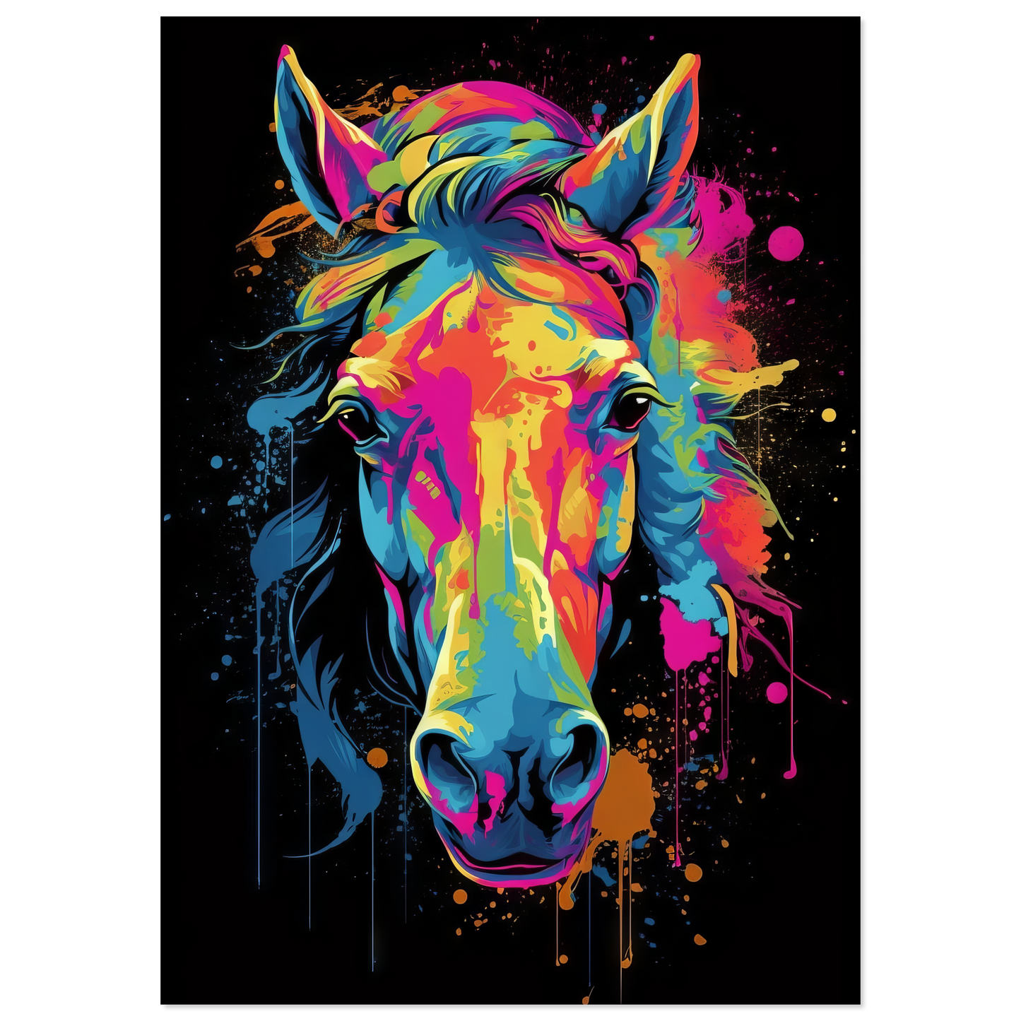 Horse pop art (HORSE12)