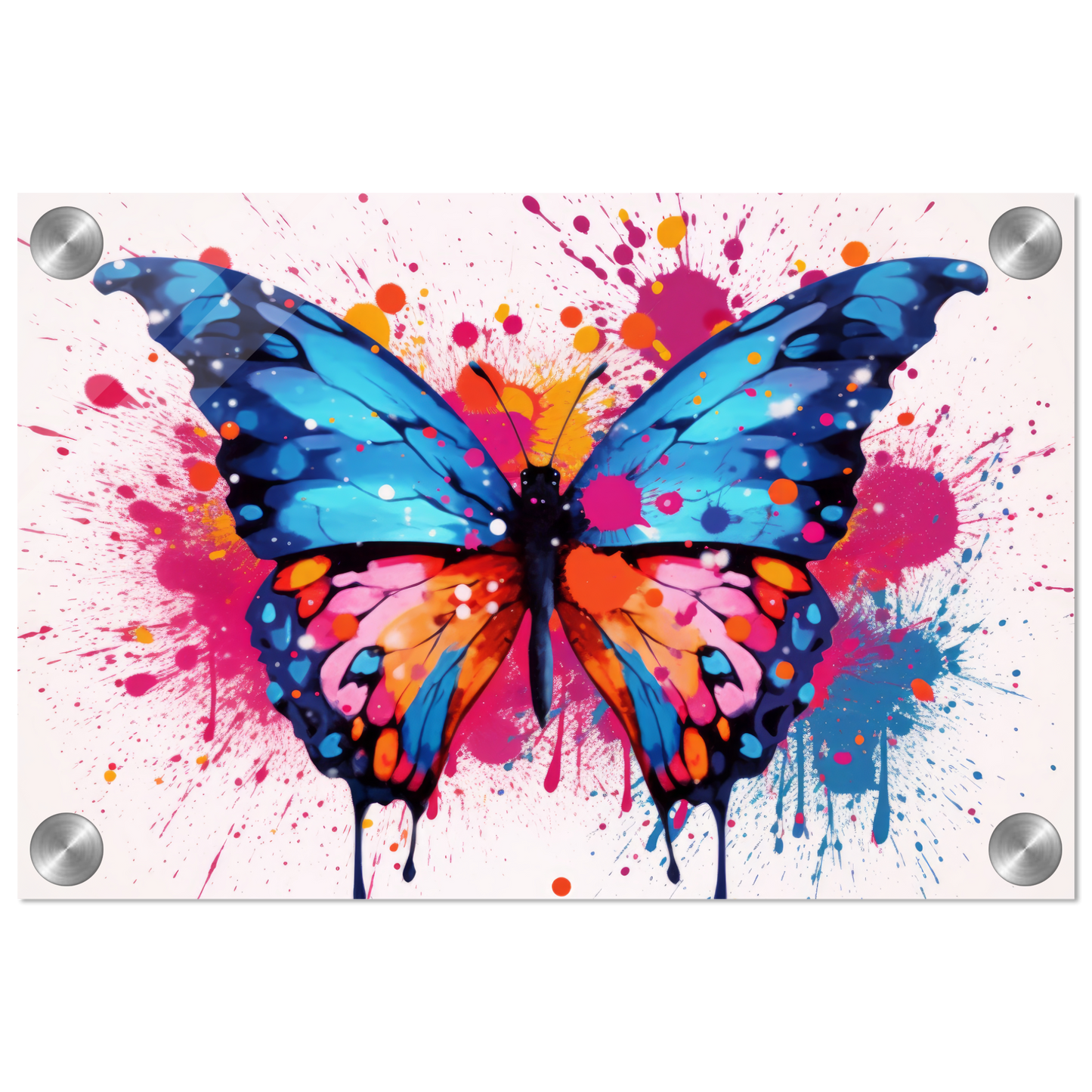Schmetterlinge Pop-Art (INSECT01)