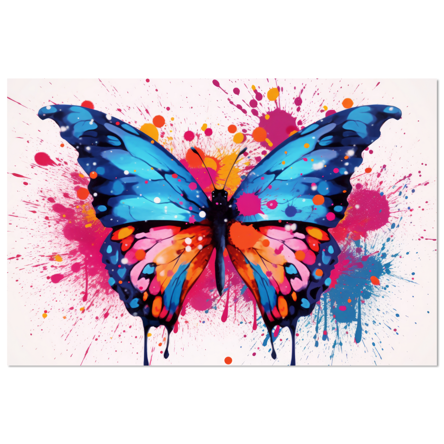 Schmetterlinge Pop-Art (INSECT01)