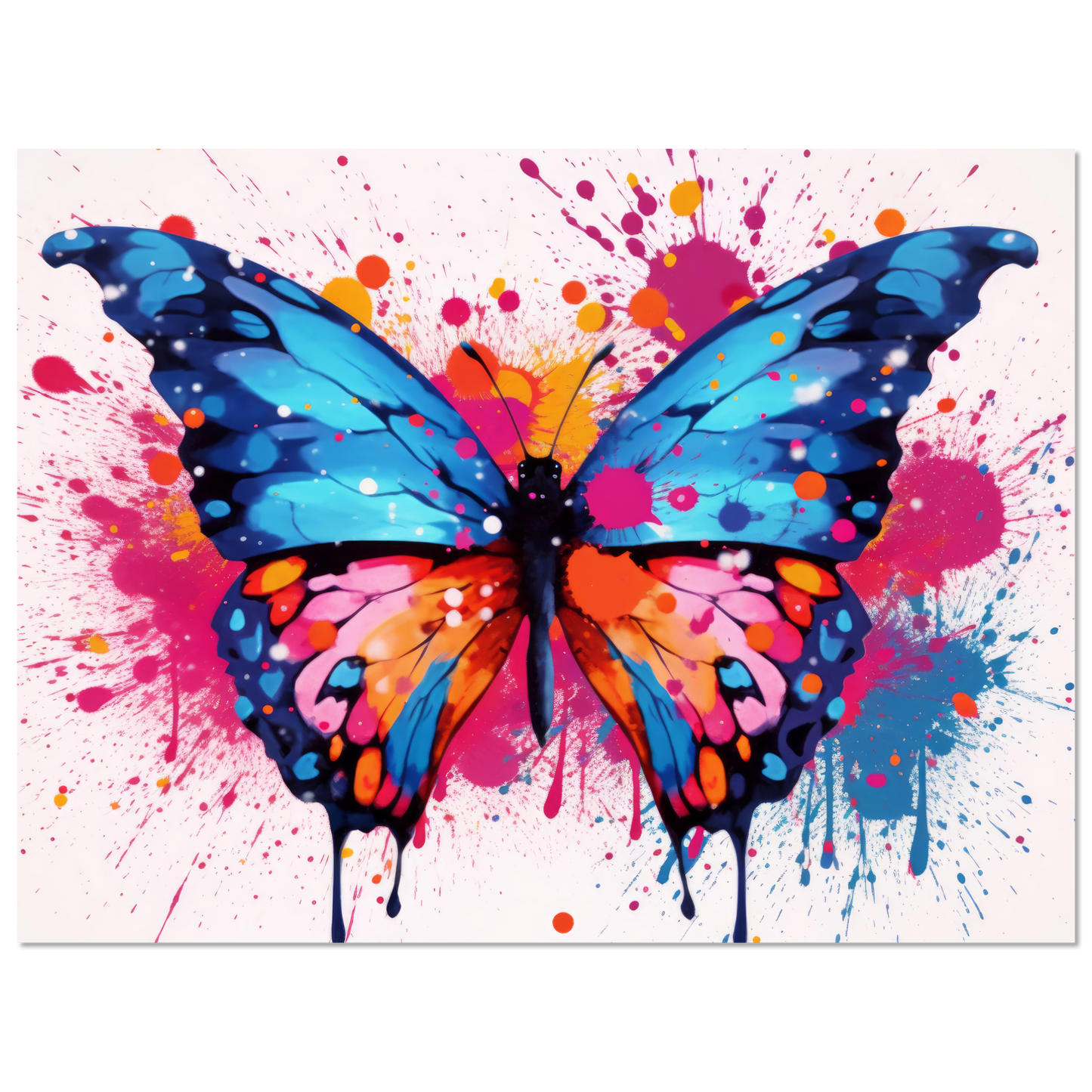 Schmetterlinge Pop-Art (INSECT01)