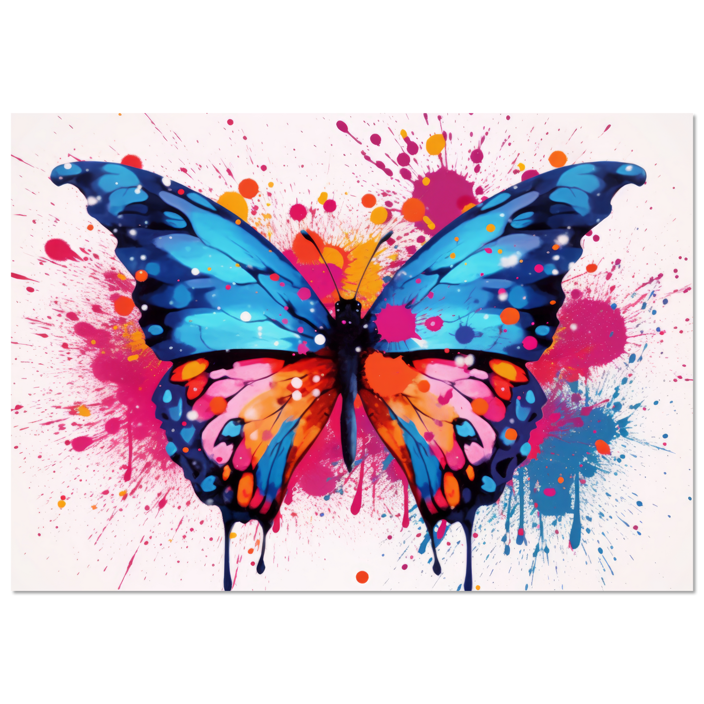 Schmetterlinge Pop-Art (INSECT01)