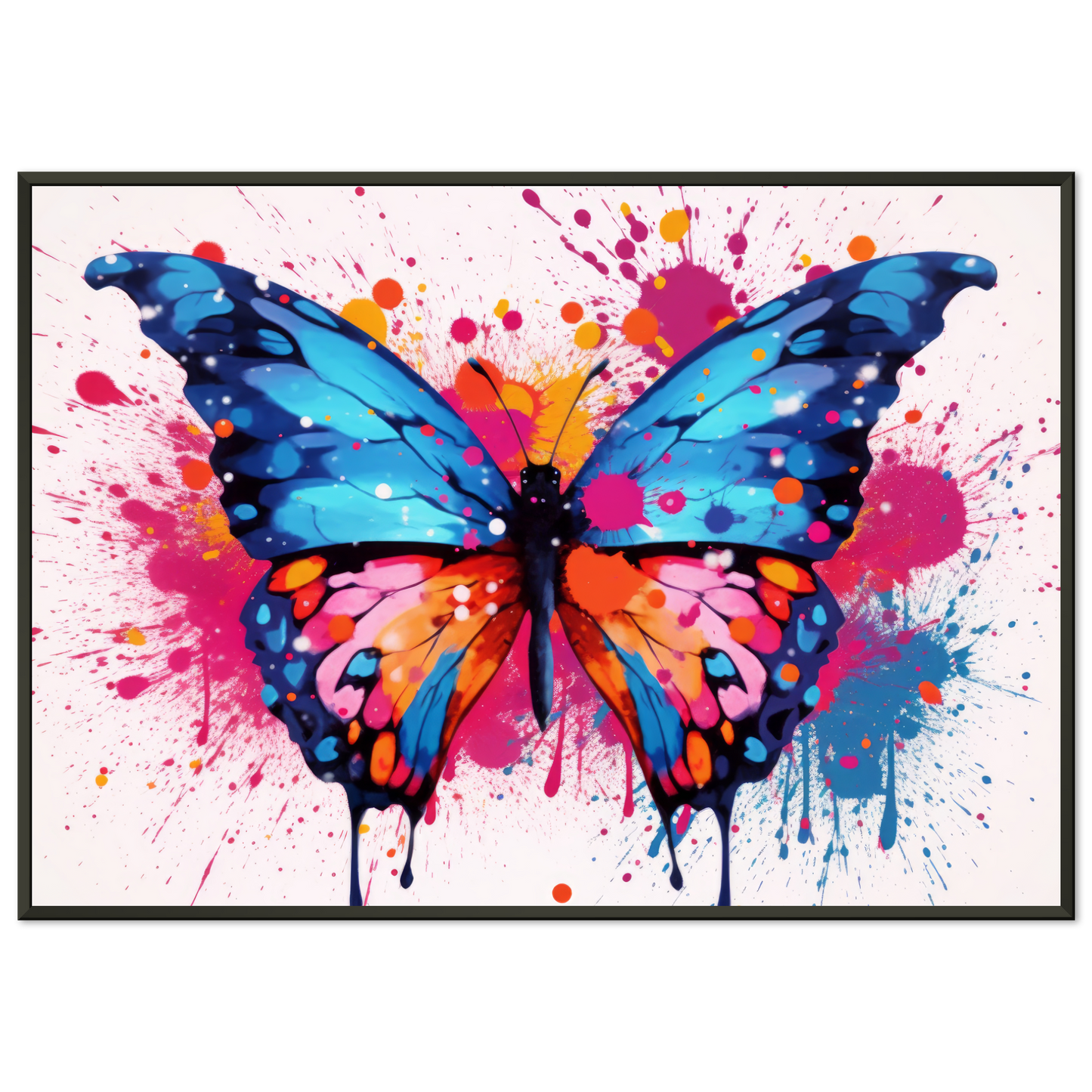 Schmetterlinge Pop-Art (INSECT01)