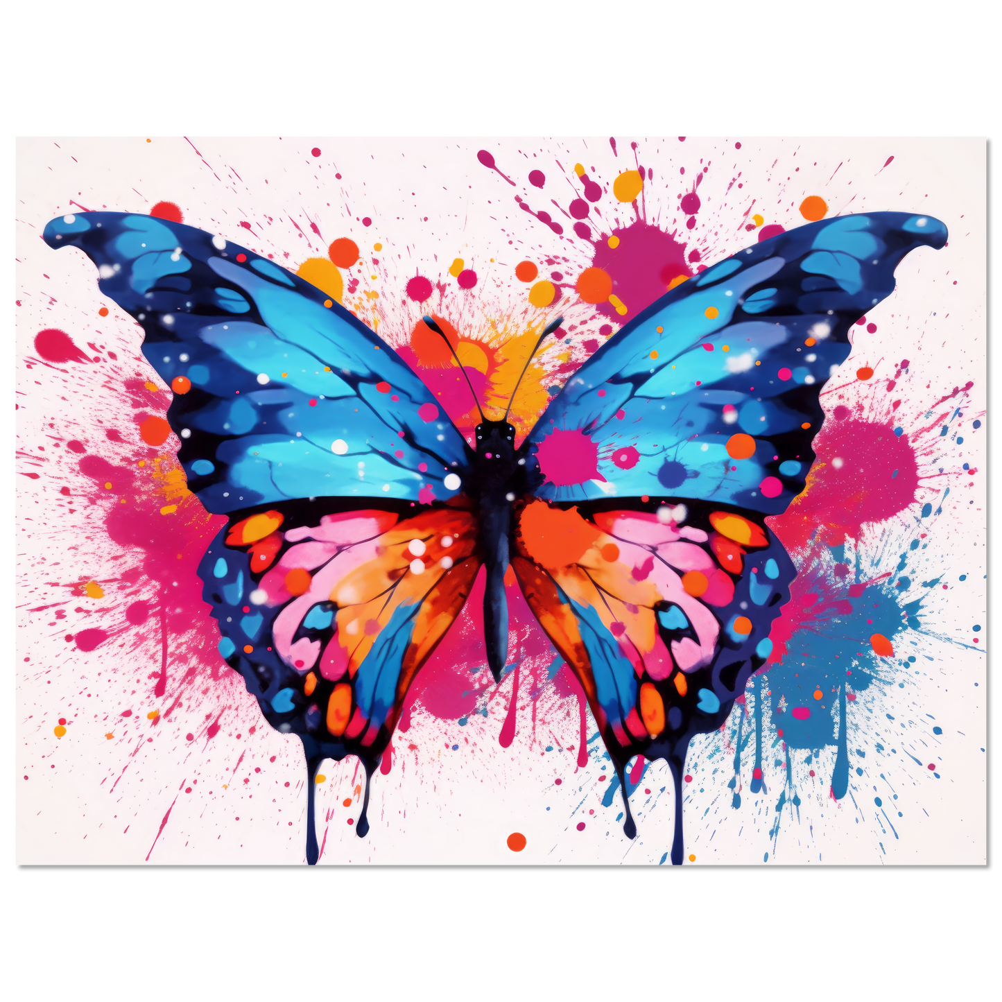 Schmetterlinge Pop-Art (INSECT01)