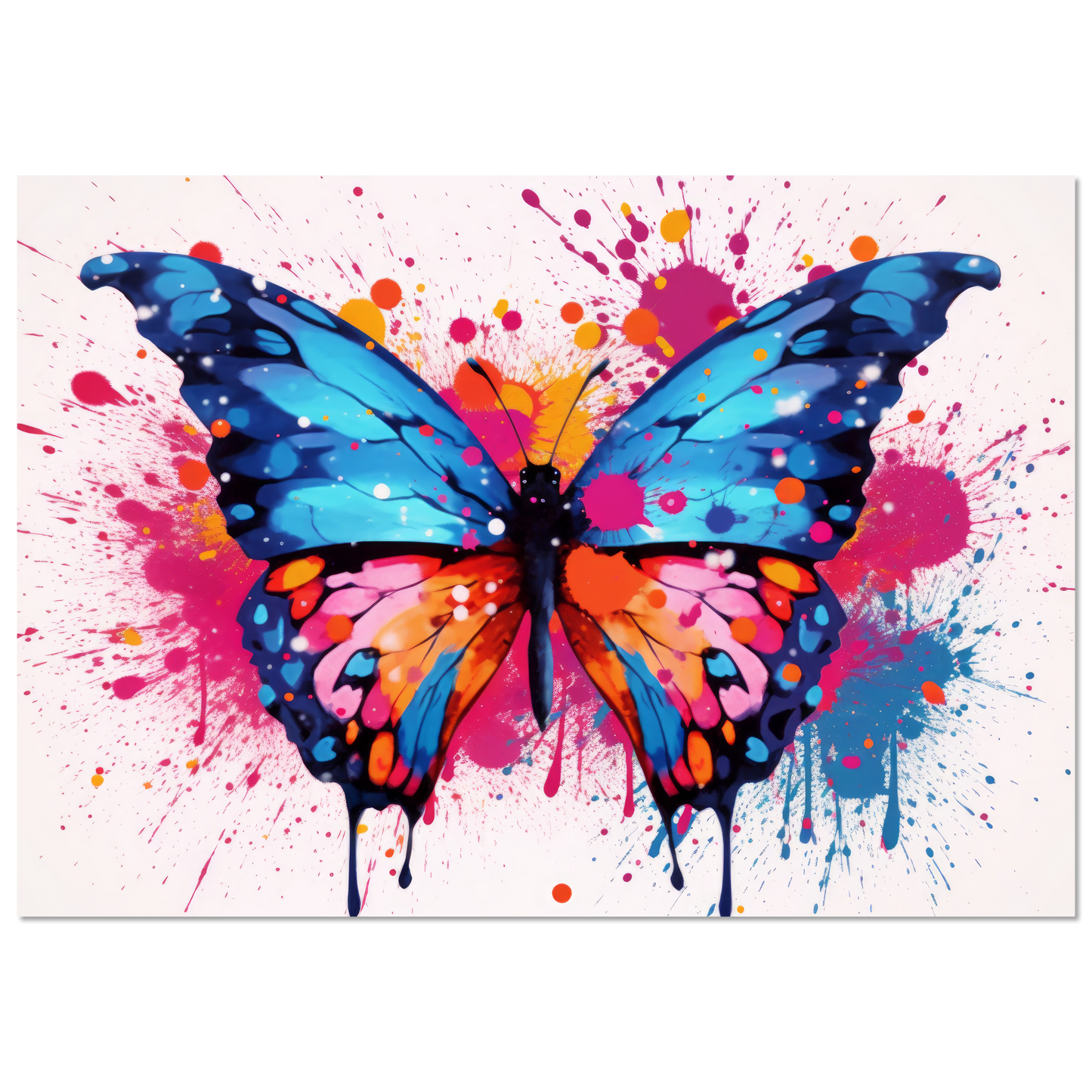 Schmetterlinge Pop-Art (INSECT01)