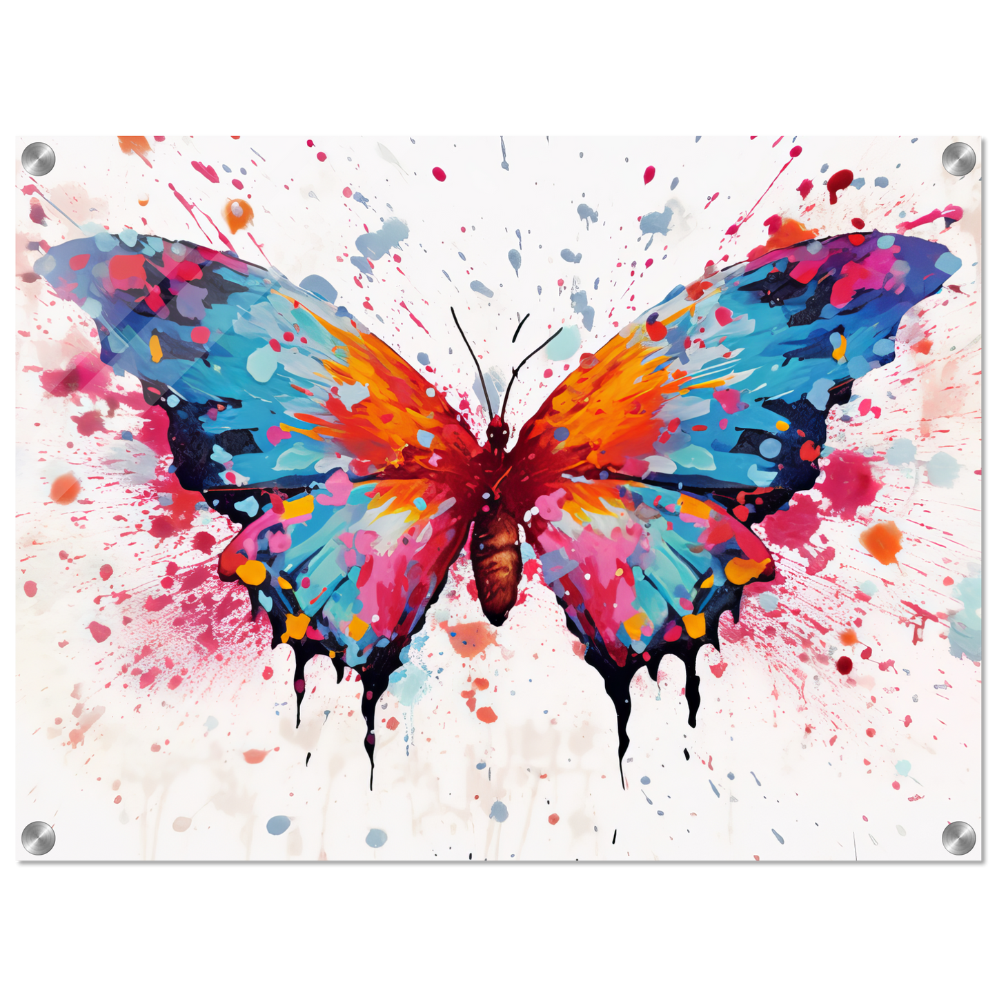Schmetterlinge Pop-Art (INSECT02)