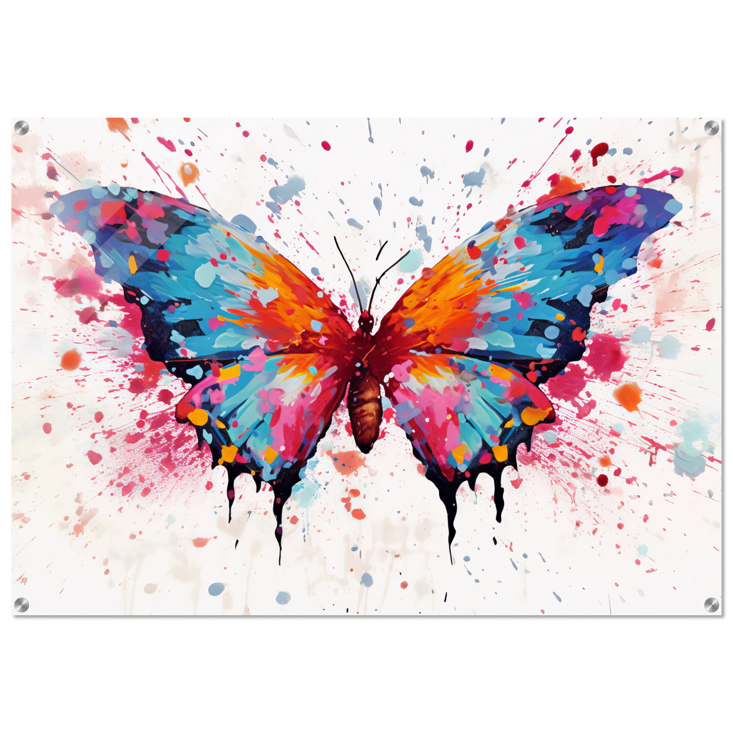 Schmetterlinge Pop-Art (INSECT02)