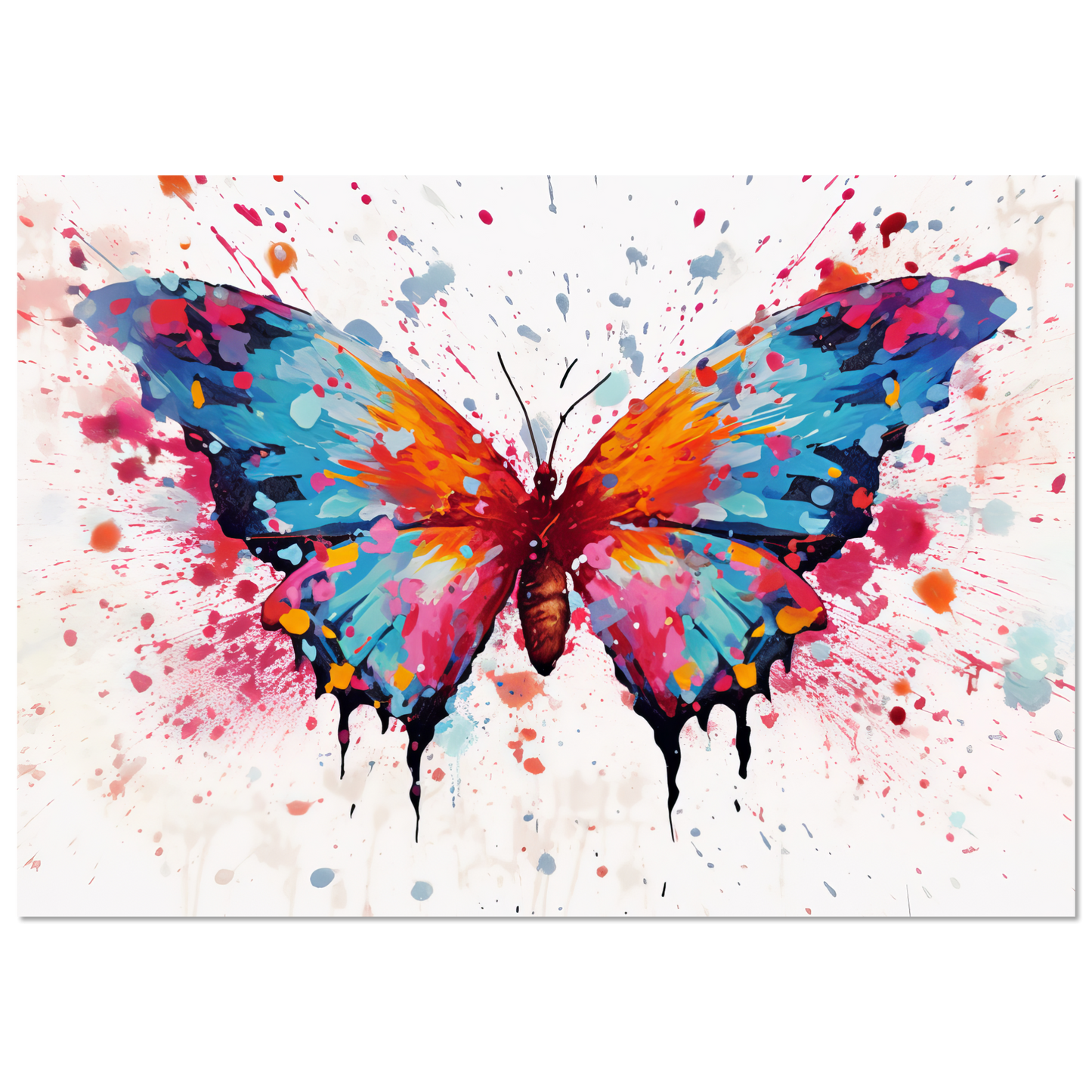 Schmetterlinge Pop-Art (INSECT02)