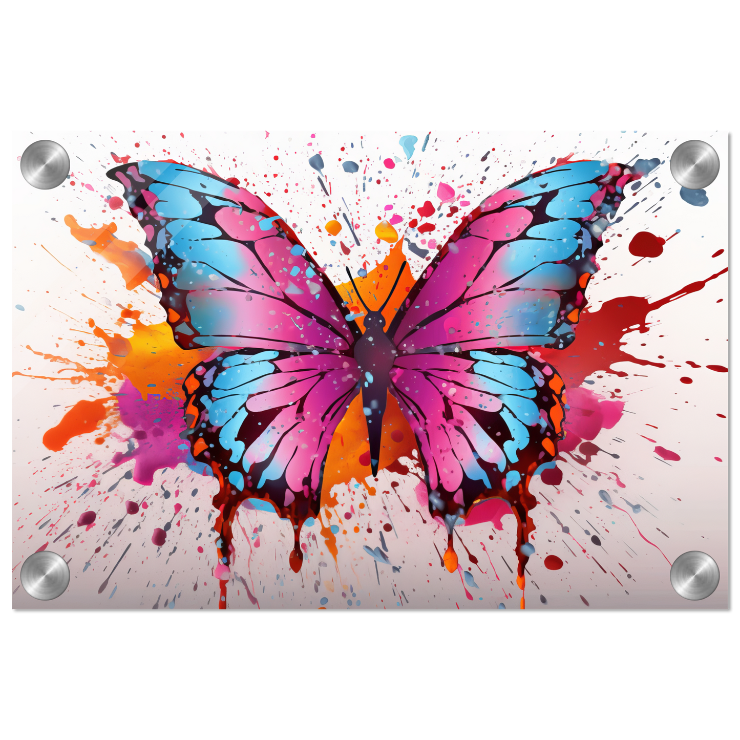 Schmetterlinge Pop-Art (INSECT03)