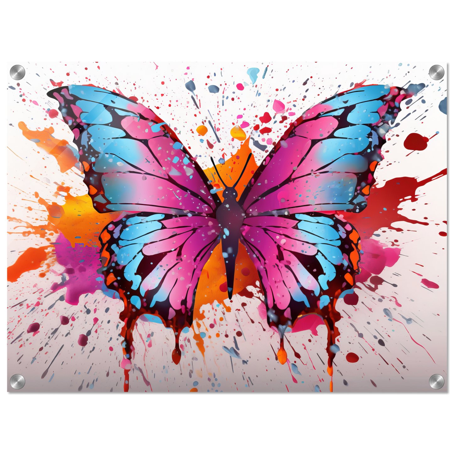 Schmetterlinge Pop-Art (INSECT03)