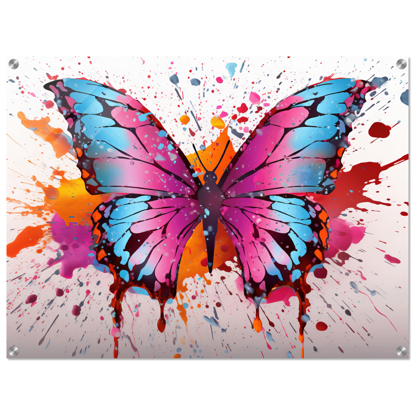 Schmetterlinge Pop-Art (INSECT03)