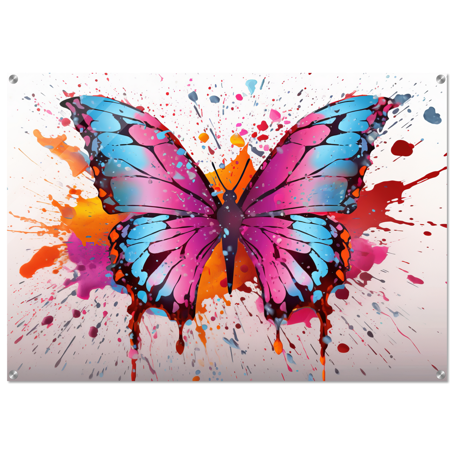 Schmetterlinge Pop-Art (INSECT03)