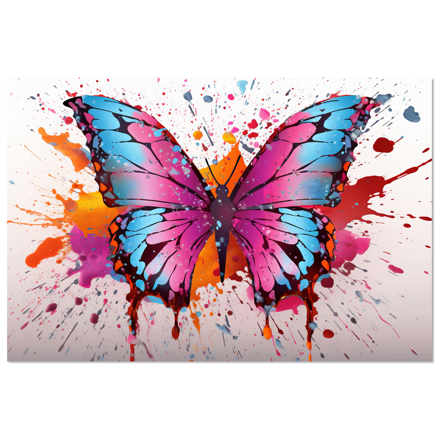 Schmetterlinge Pop-Art (INSECT03)