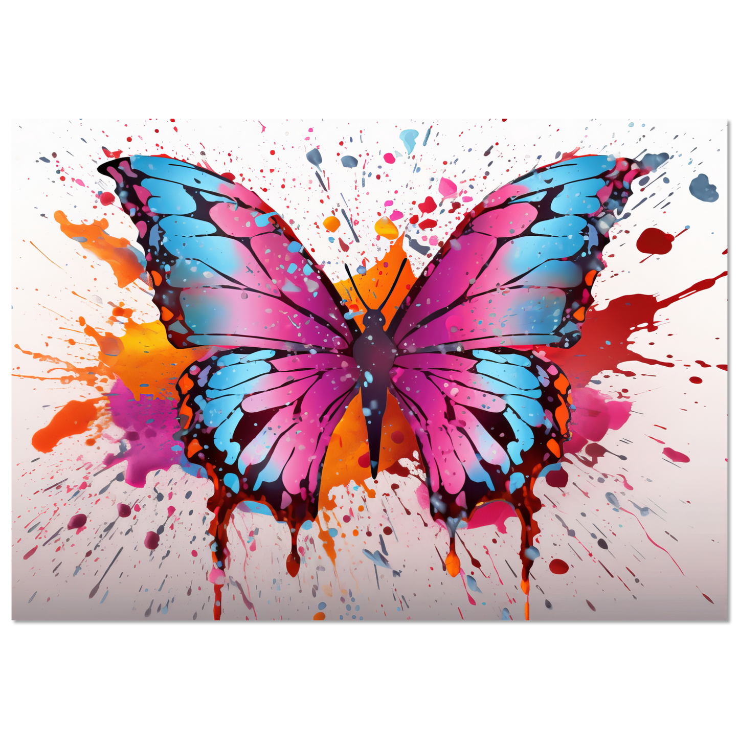 Schmetterlinge Pop-Art (INSECT03)