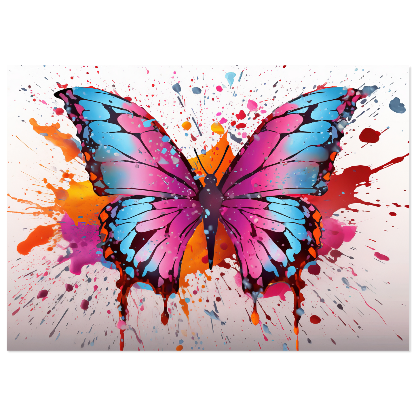 Schmetterlinge Pop-Art (INSECT03)