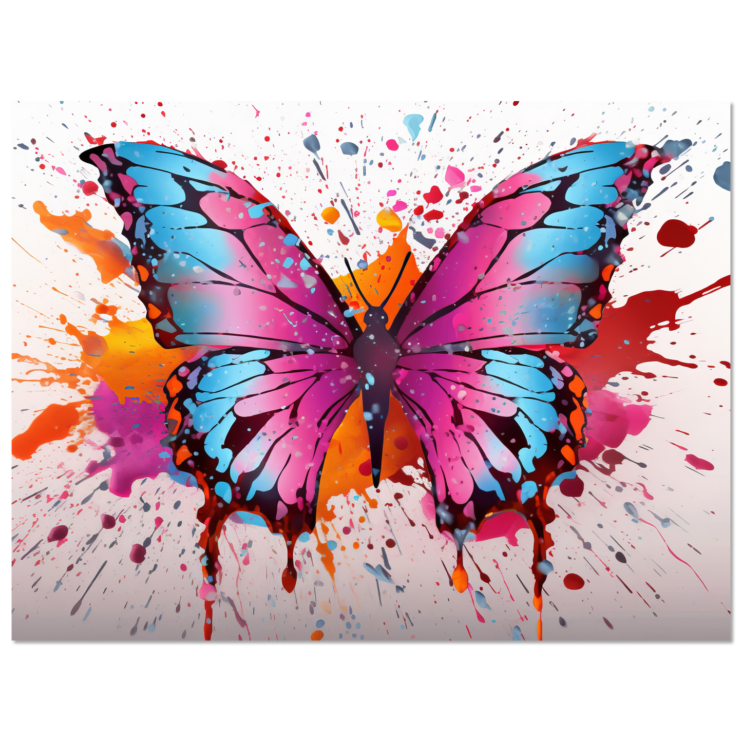 Schmetterlinge Pop-Art (INSECT03)