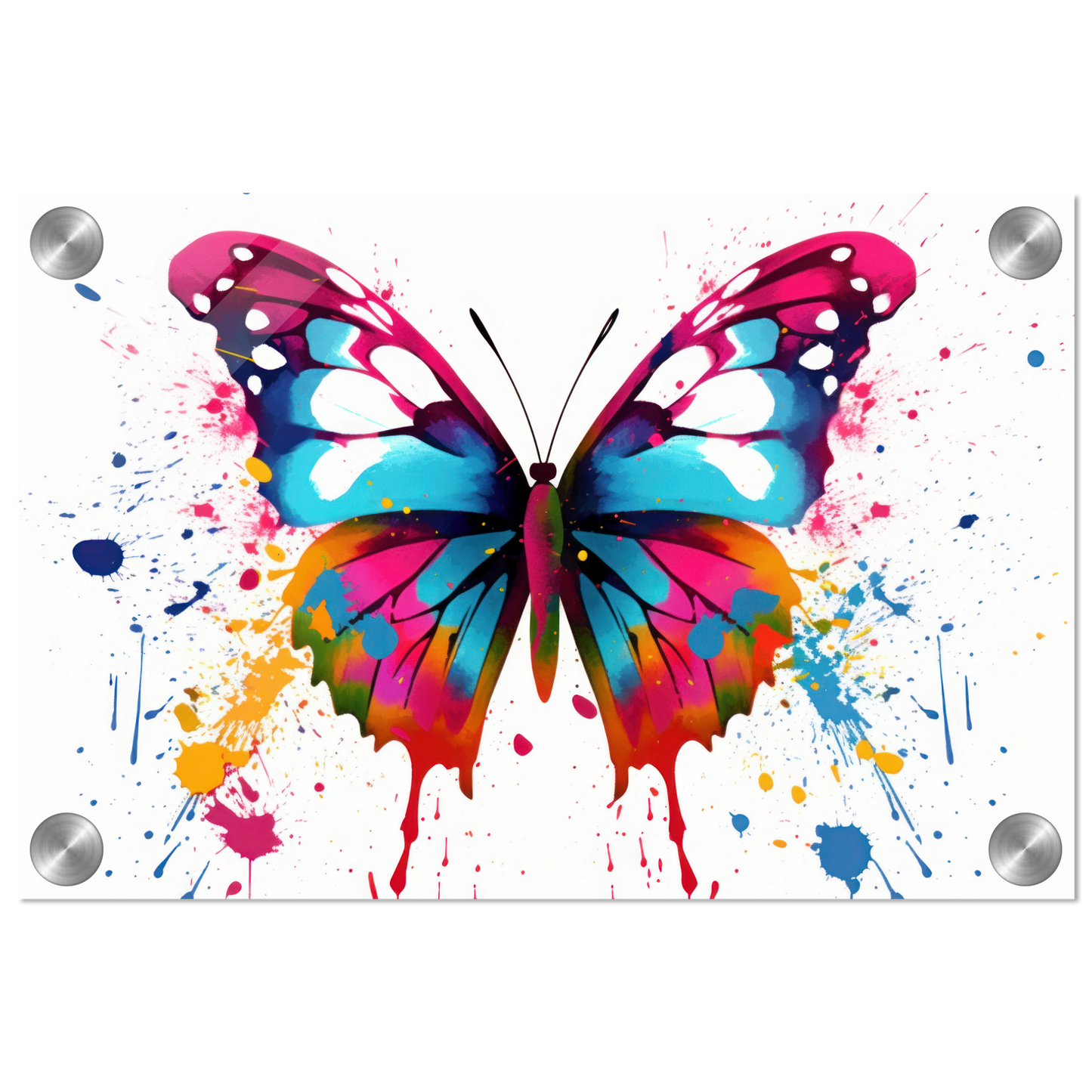 Schmetterlinge Pop-Art (INSECT04)