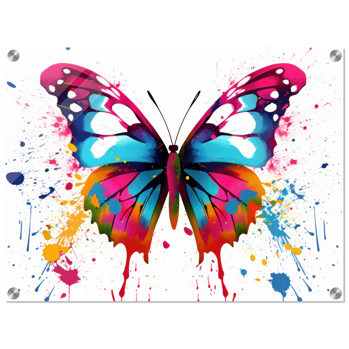 Schmetterlinge Pop-Art (INSECT04)