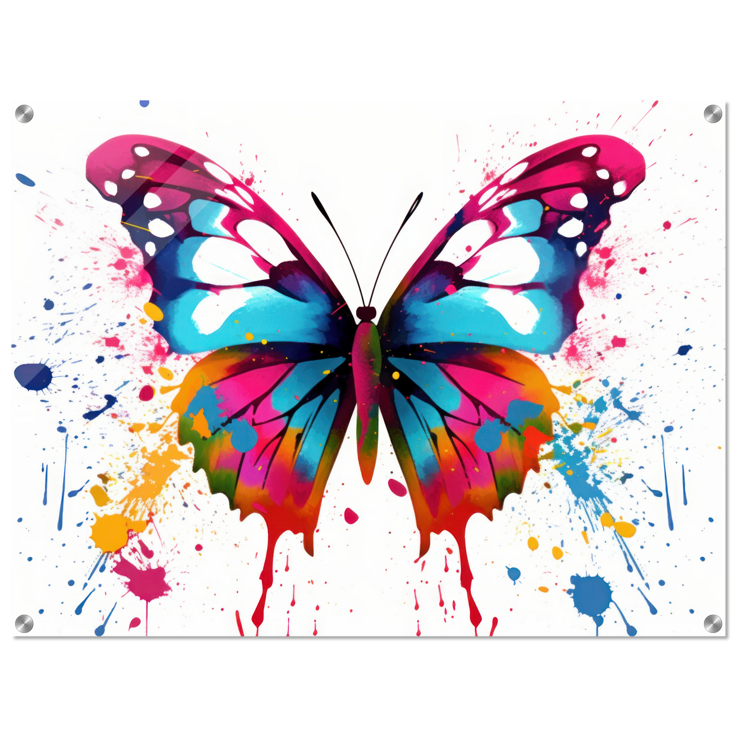 Schmetterlinge Pop-Art (INSECT04)