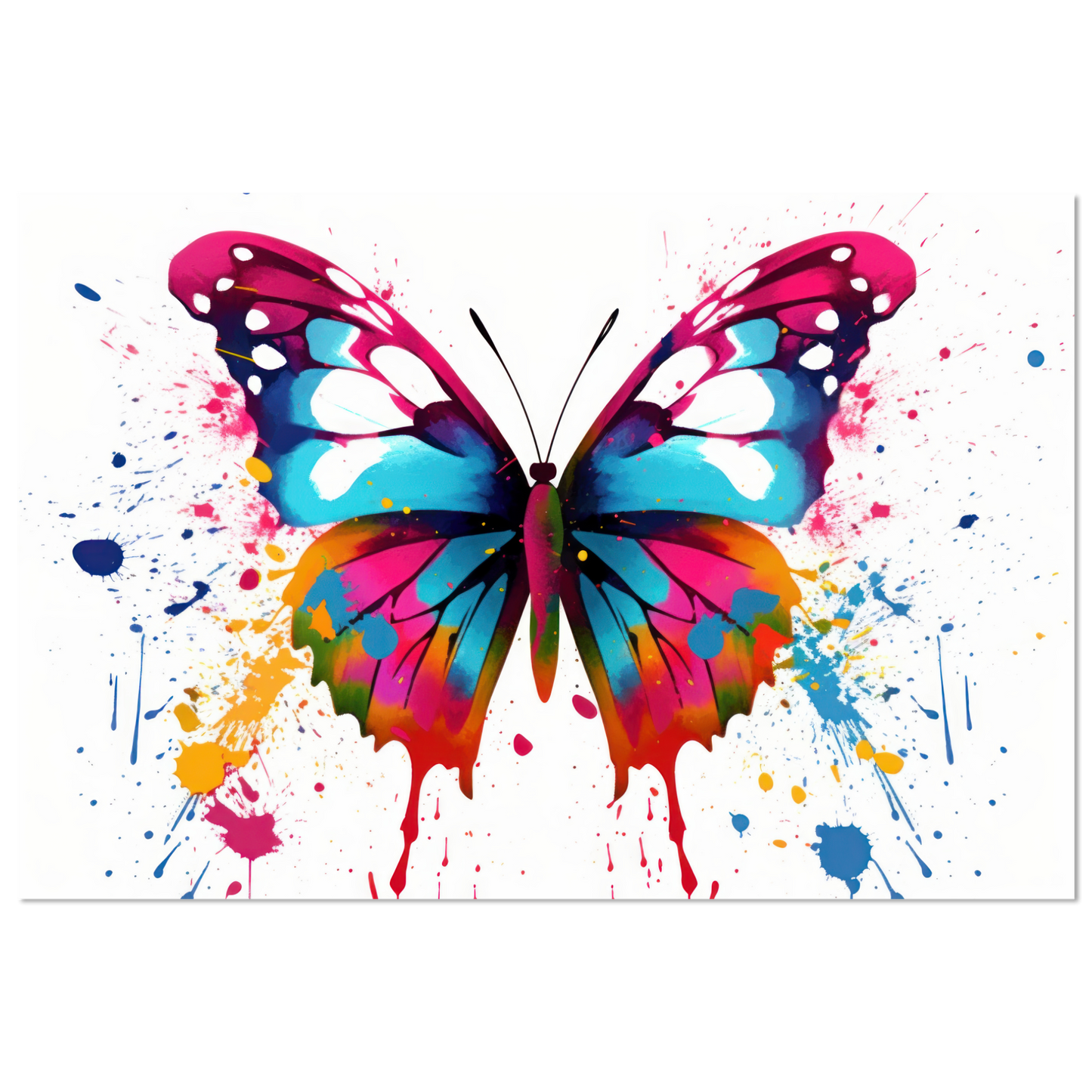 Schmetterlinge Pop-Art (INSECT04)