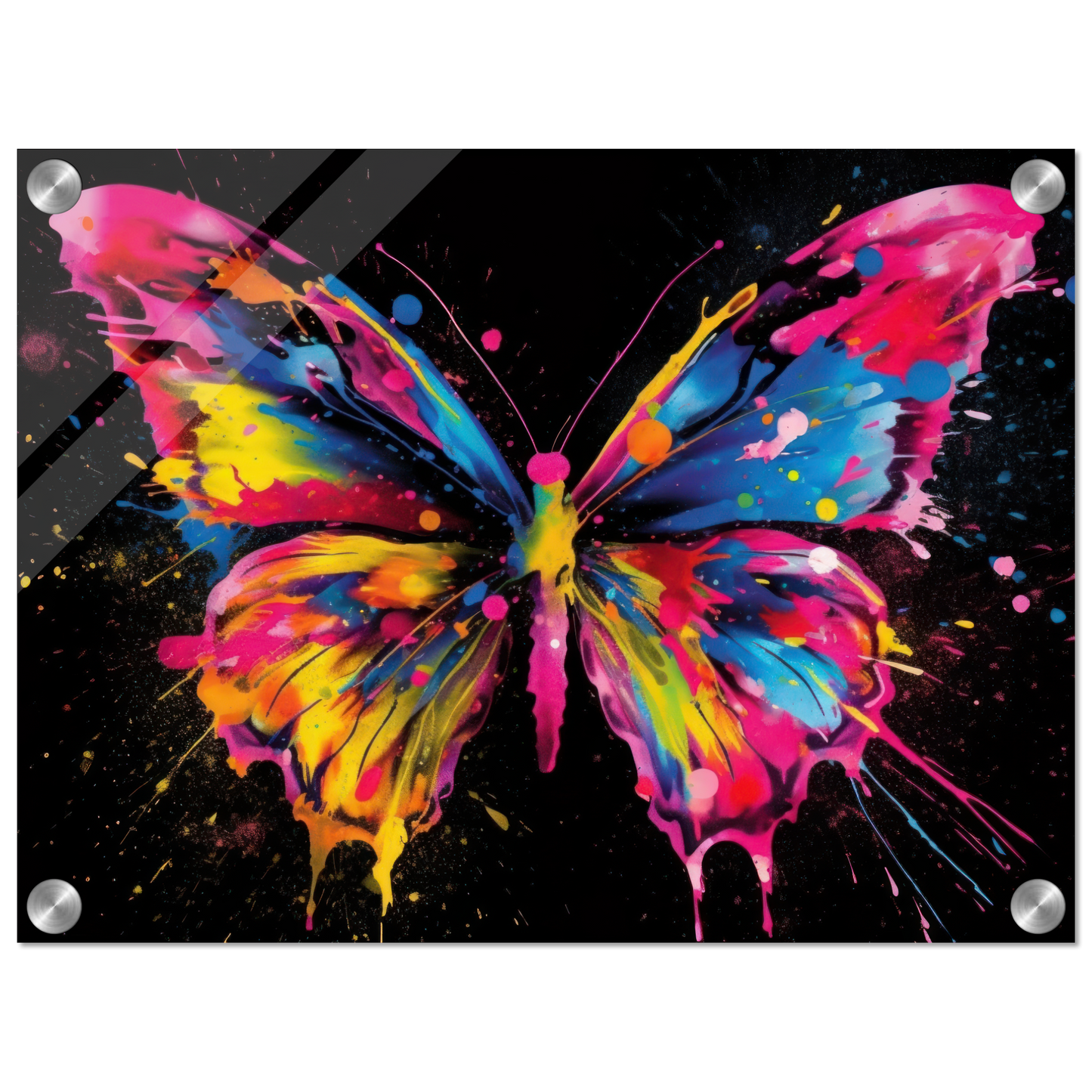 Schmetterlinge Pop-Art (INSECT06)