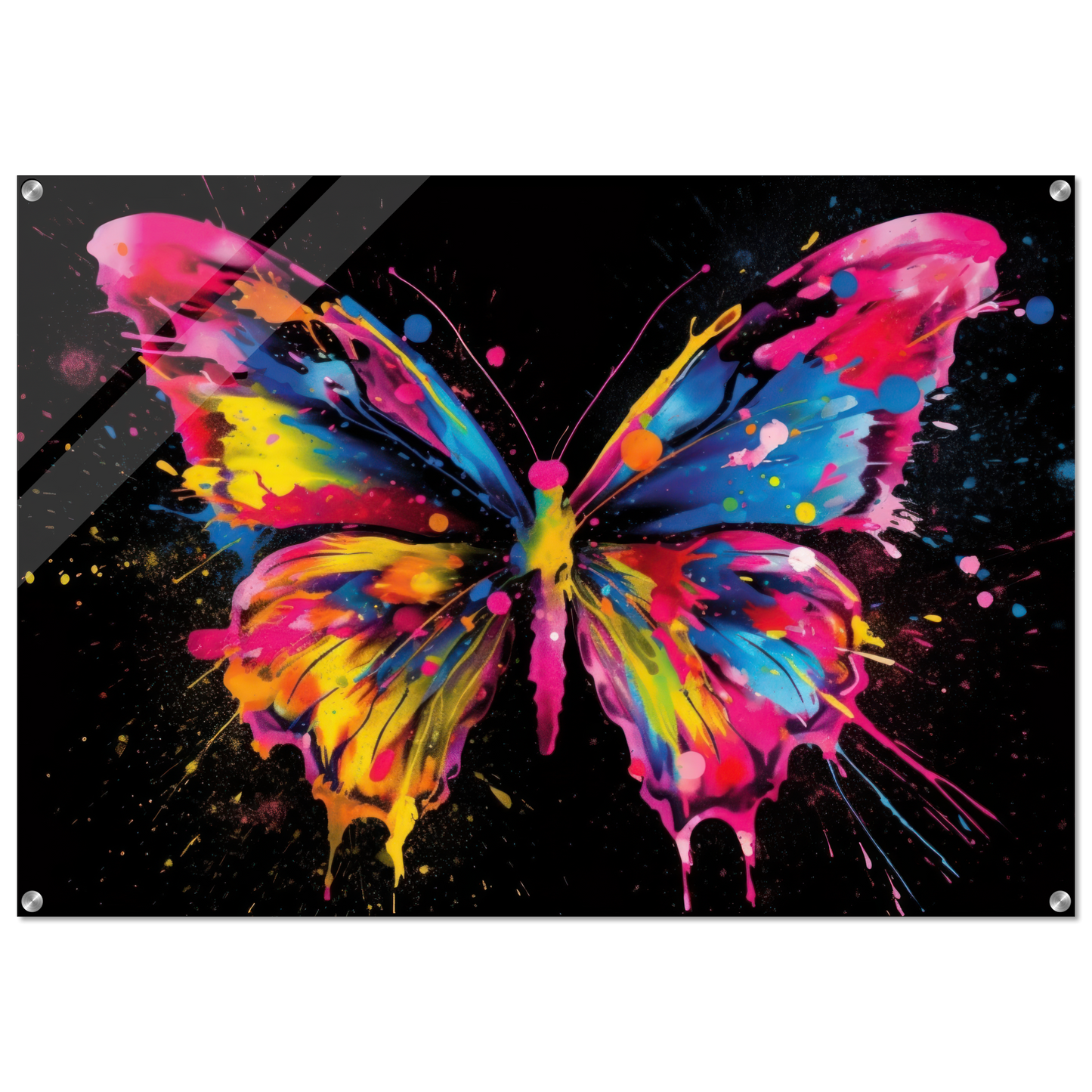 Schmetterlinge Pop-Art (INSECT06)