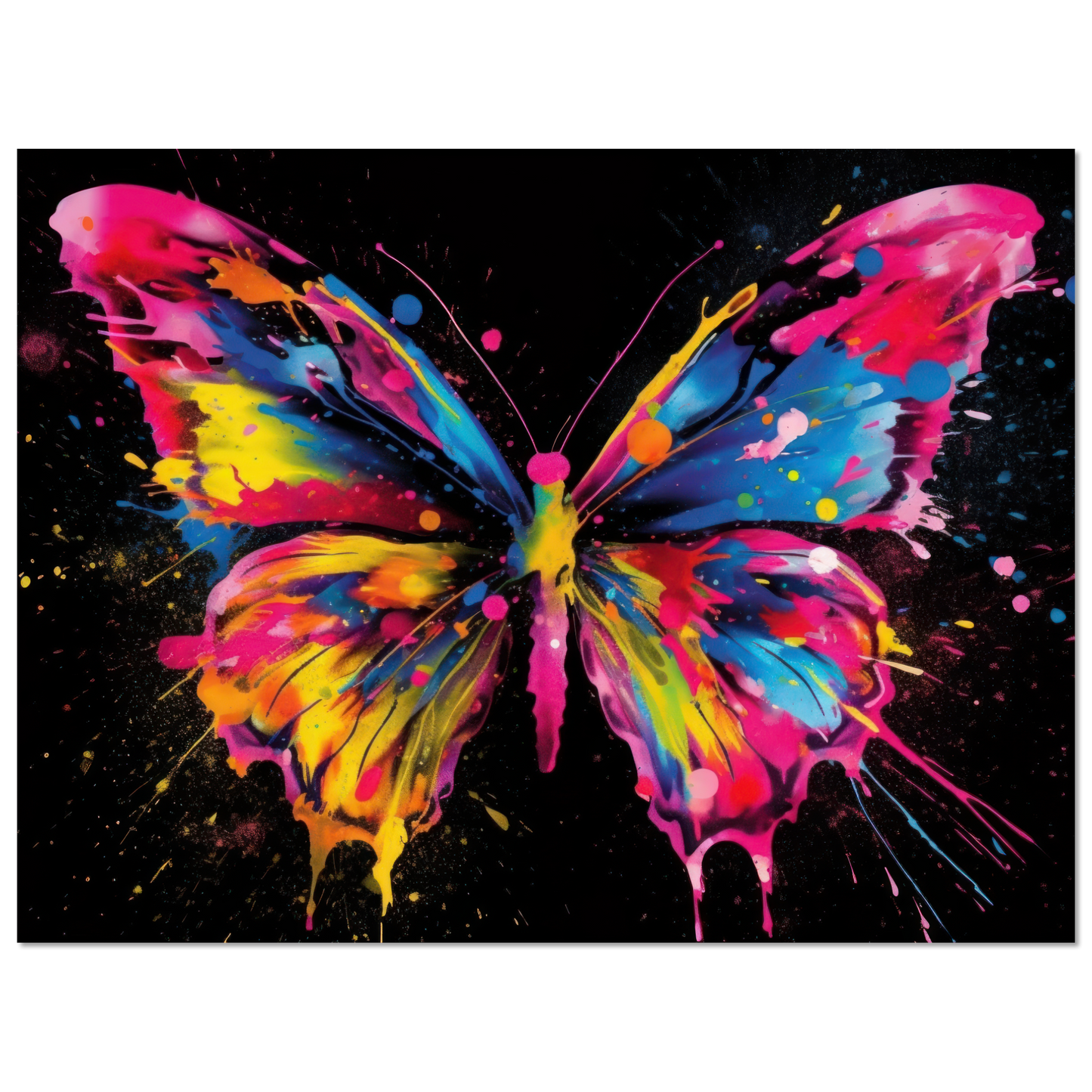 Schmetterlinge Pop-Art (INSECT06)